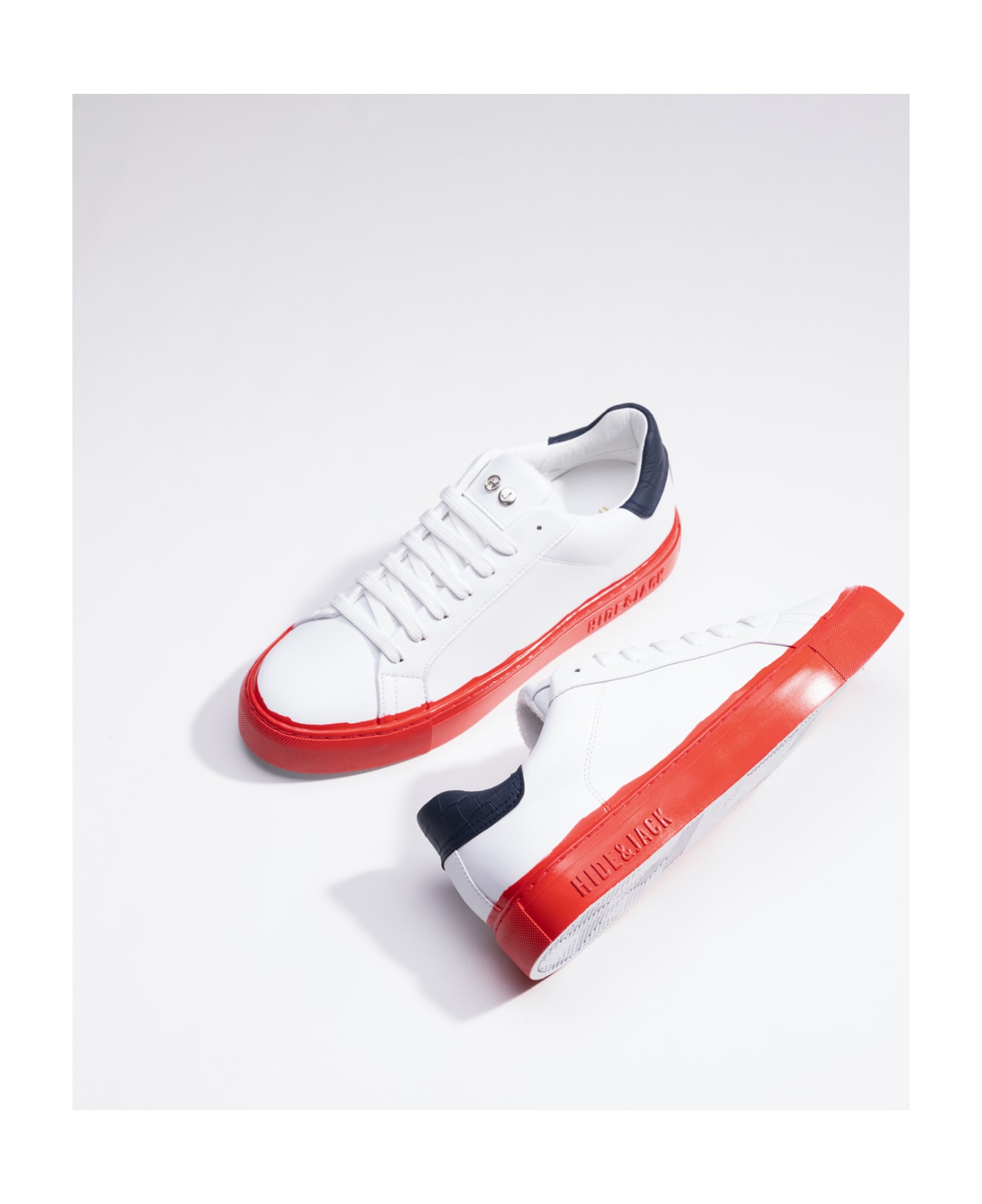 Hide&Jack Low Top Sneaker - Sky Candy Blue Red スニーカー