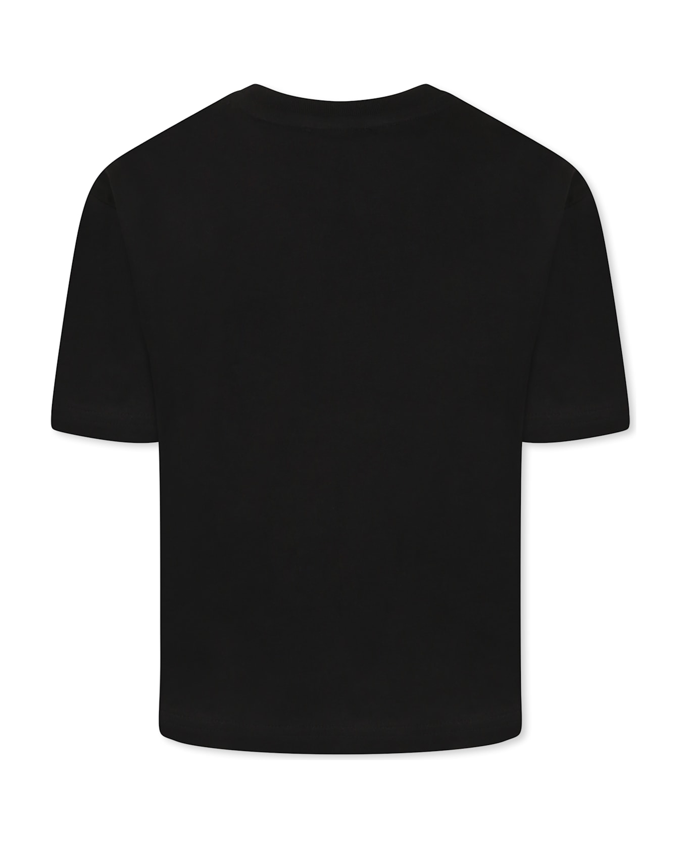Marc Jacobs Black T-shirt For Boy With Logo - Black