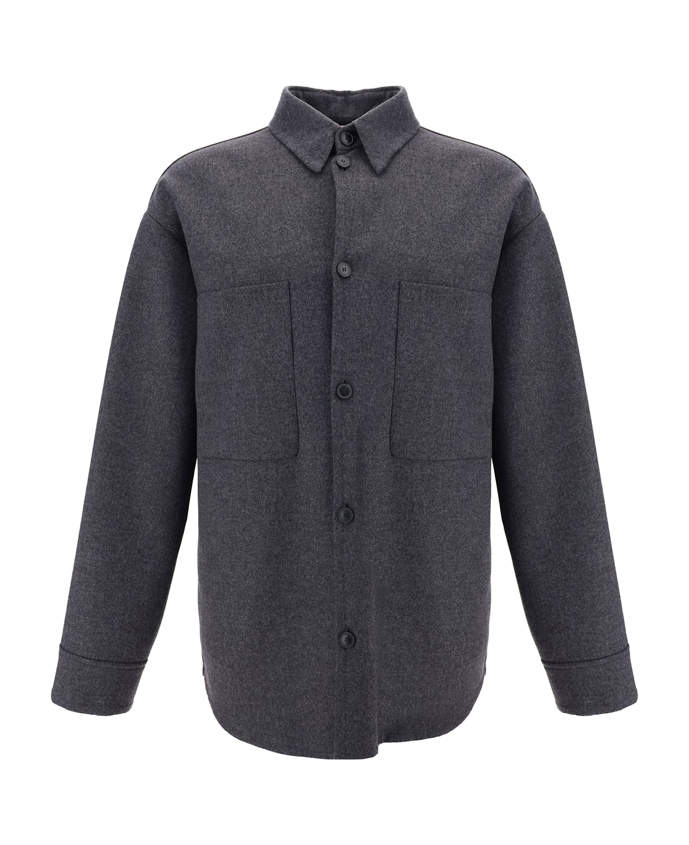 Valentino Shirt Jacket - Grigio Melange