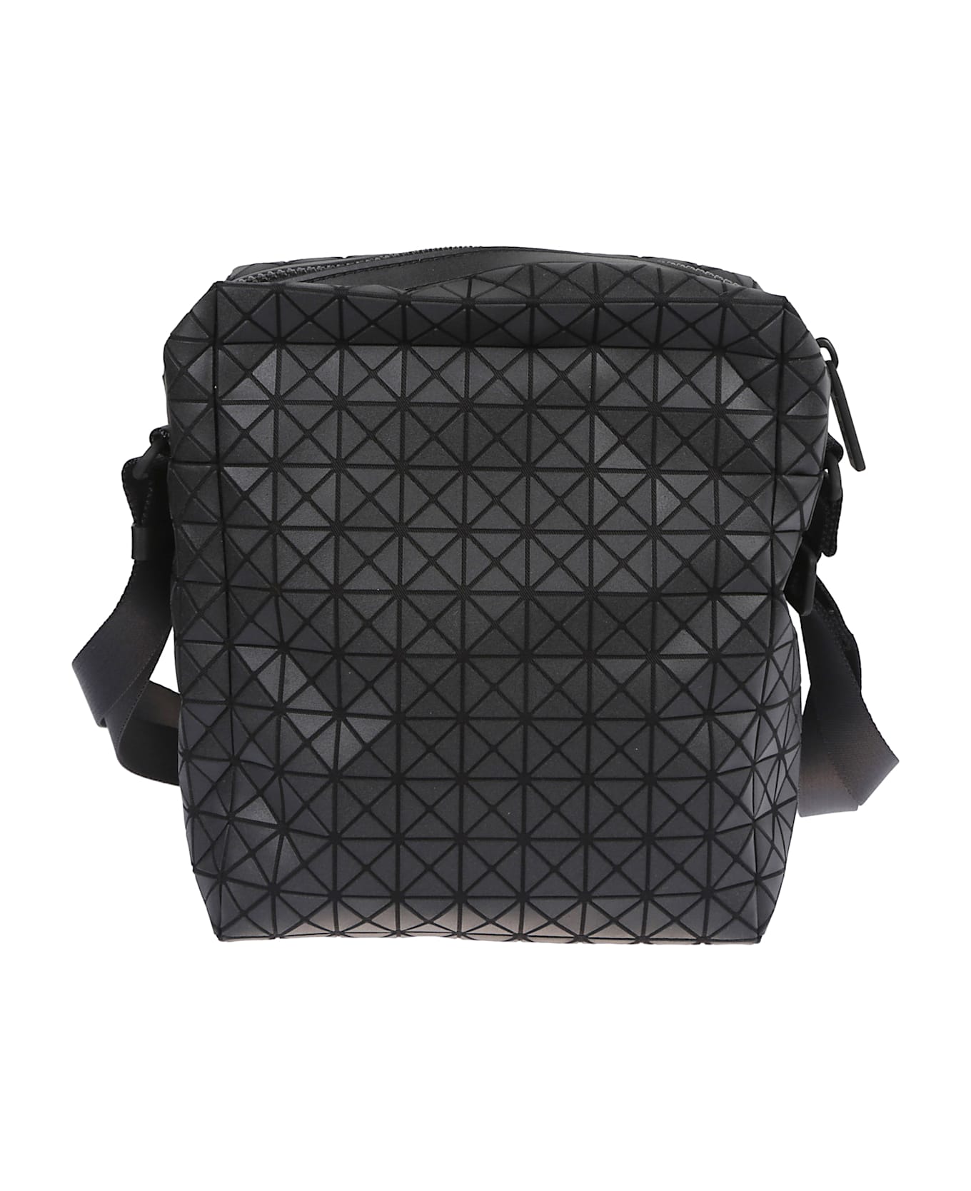 Bao Bao Issey Miyake Leather Shoulder Bag - Black