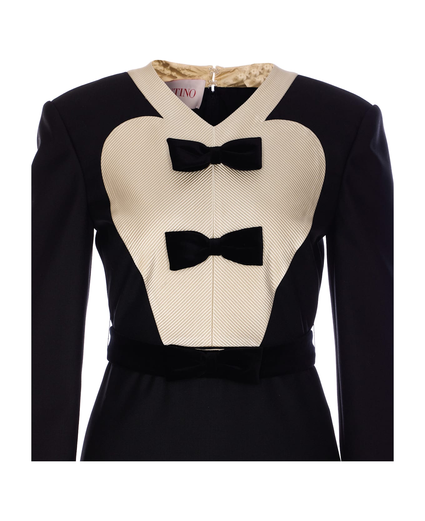 Valentino Garavani Solid Dress - Black