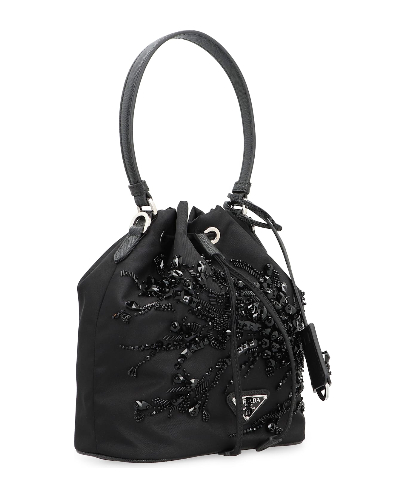Prada Re-nylon Bucket Bag - black