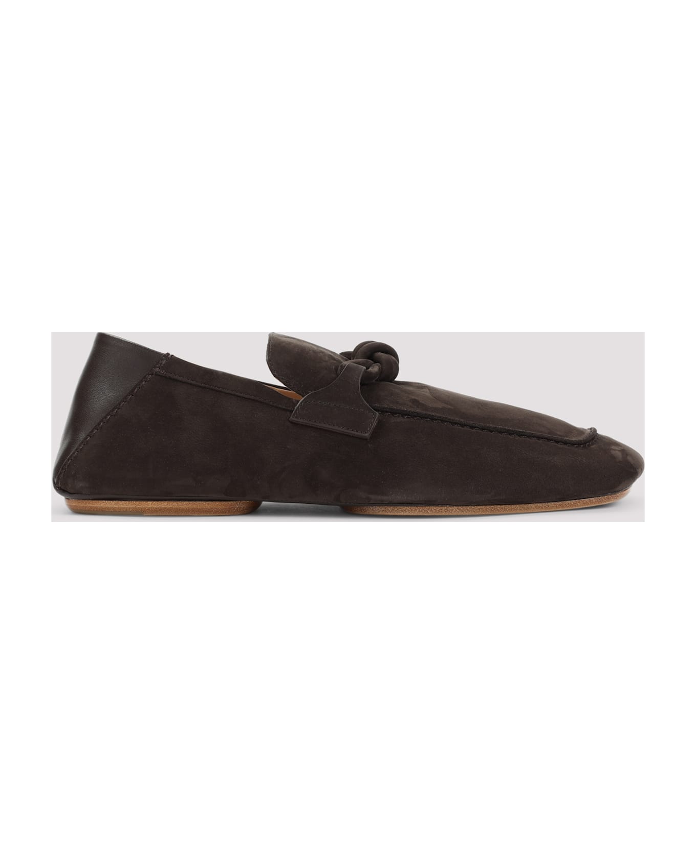Bottega Veneta Driver With Knot Loafers - Fondant