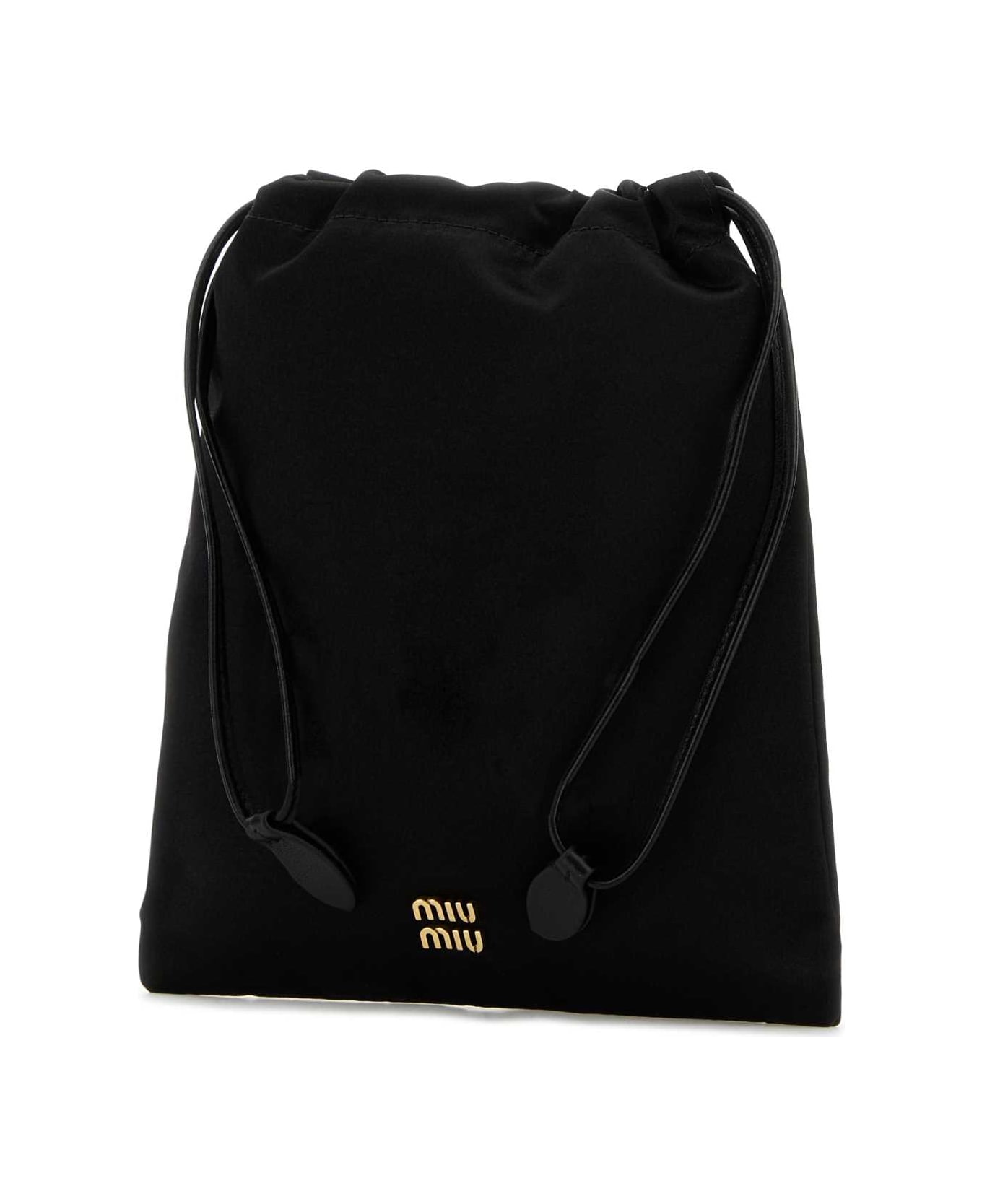 MIU MIU ウール手袋 Mサイズ ブラック