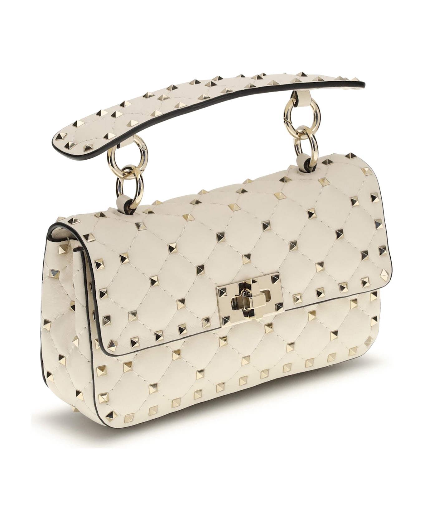 Valentino Garavani Small Leather Rockstud Spike Handbag