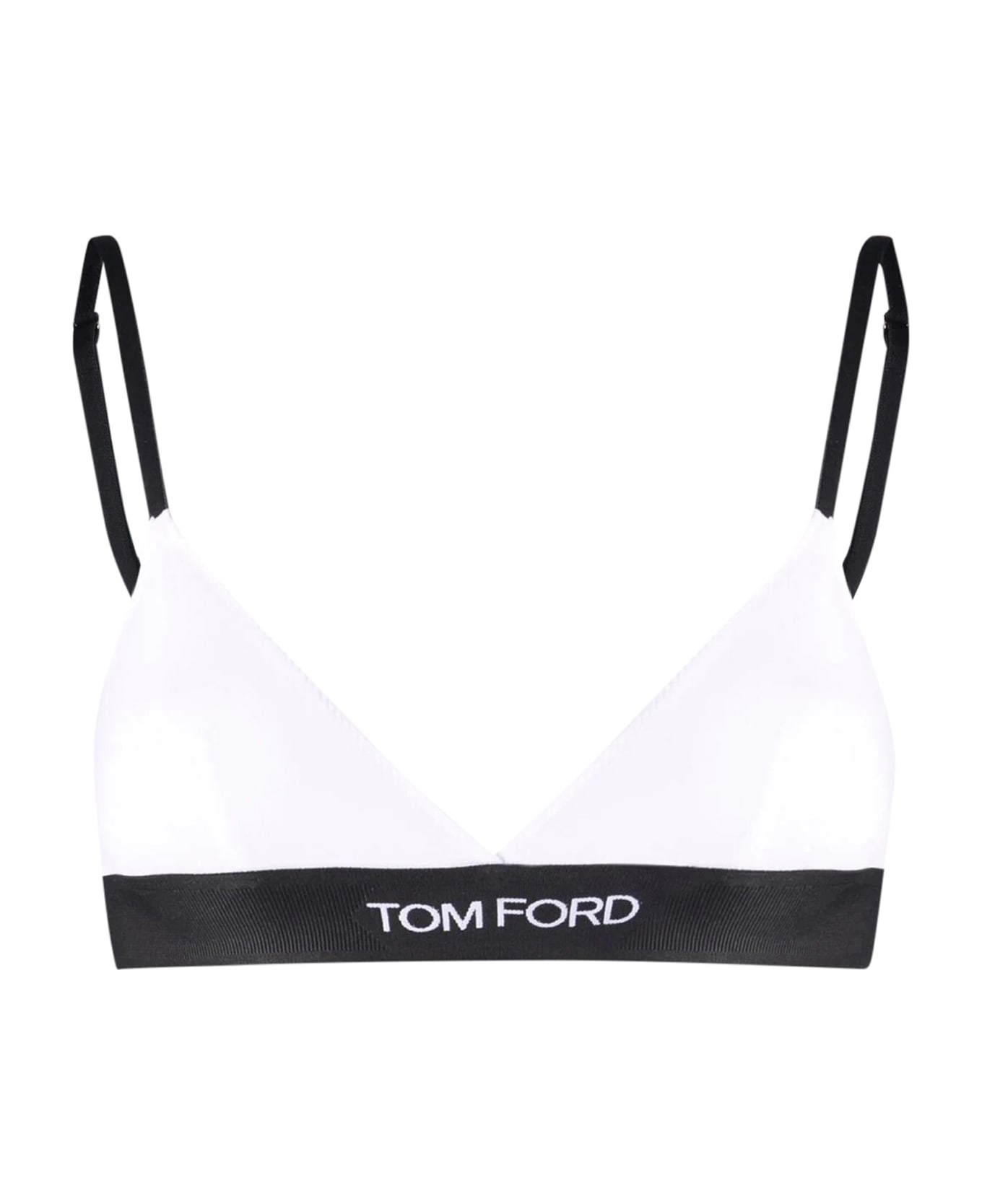 Tom Ford Modal Signature Bra - White ブラジャー