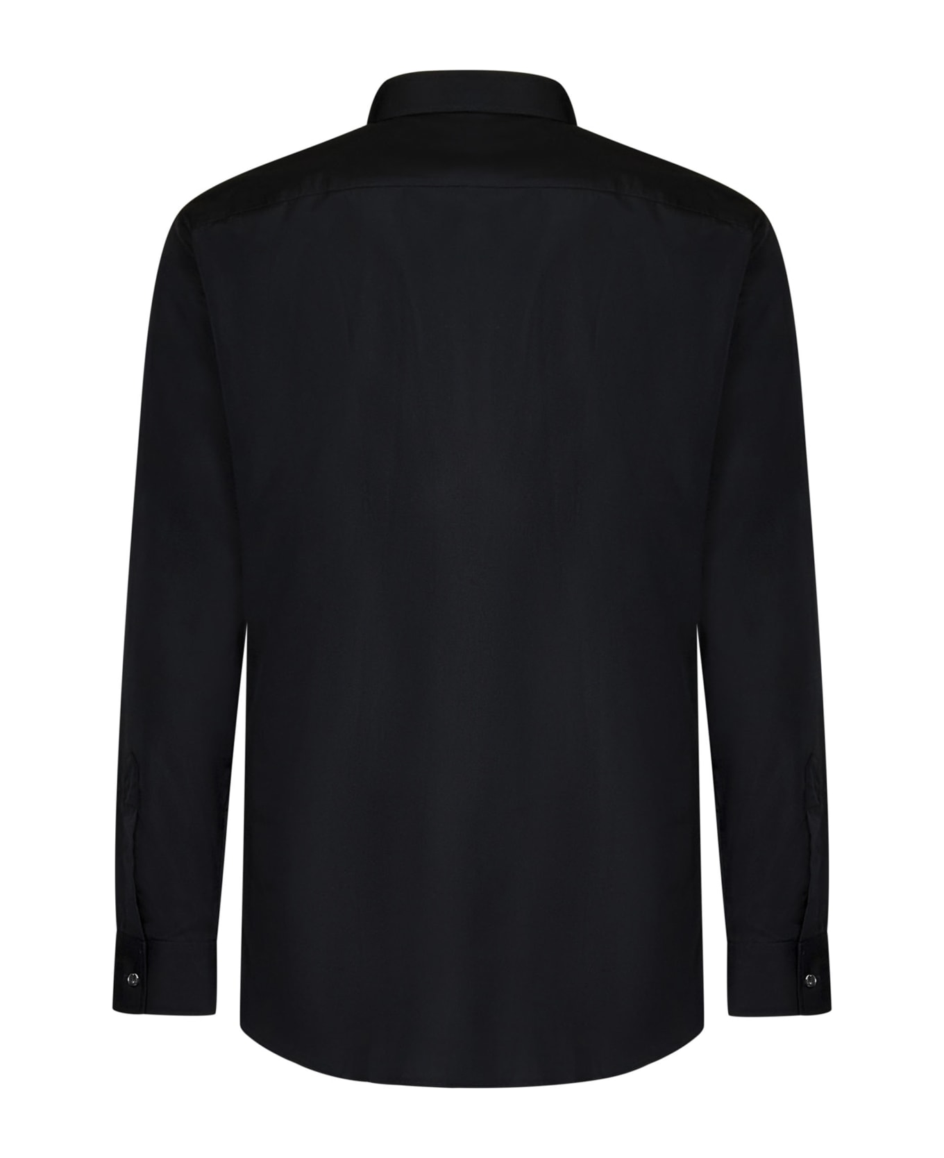 Dsquared2 Tab Collar Relaxed Dan Shirt - Black シャツ