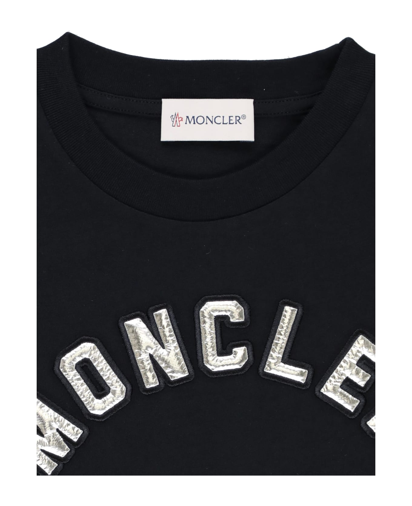 Moncler Logoed T-shirt - Blue Tシャツ＆ポロシャツ