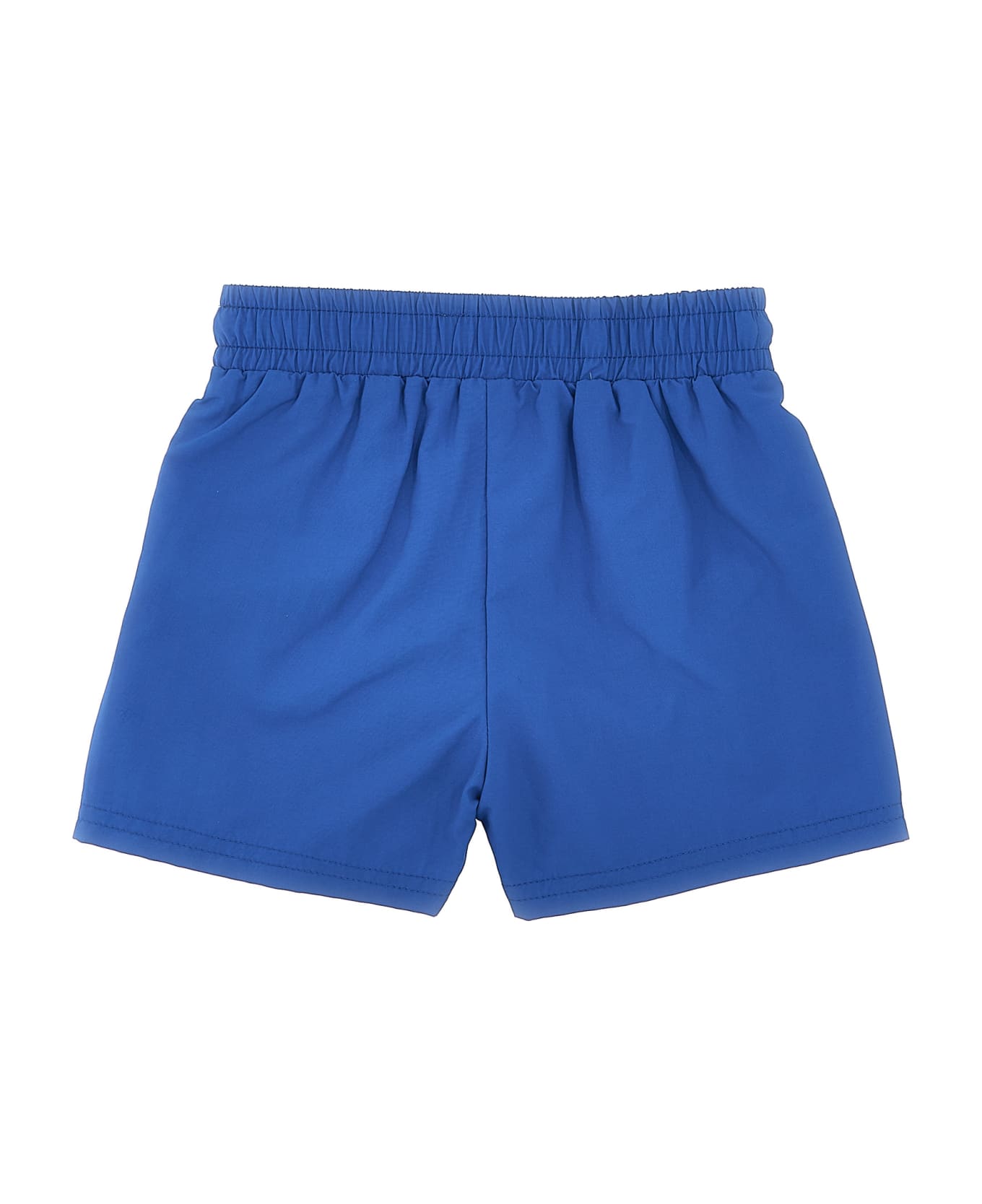 Kenzo Kids Logo Print Swim Shorts - Blue
