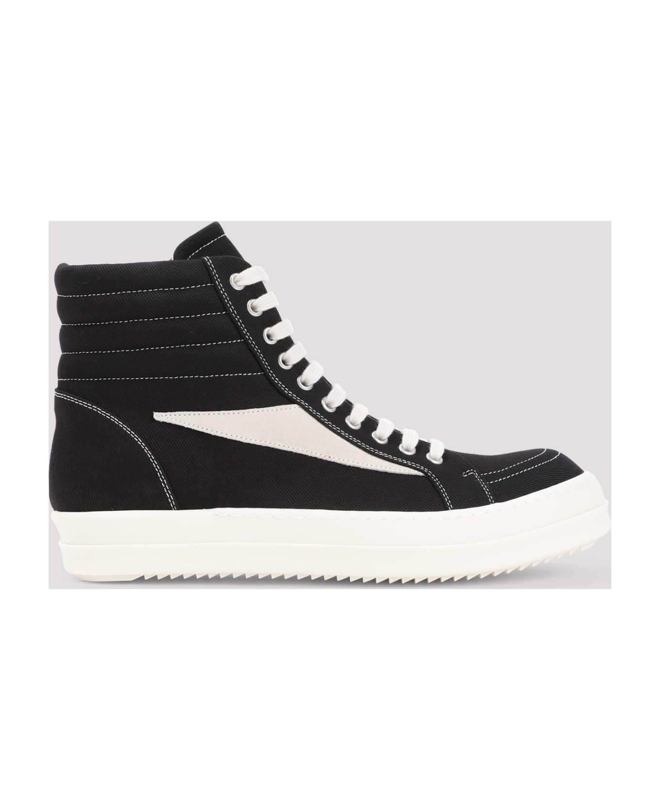 DRKSHDW Rick Owens Vintage High Sneakers - Black Milk Milk