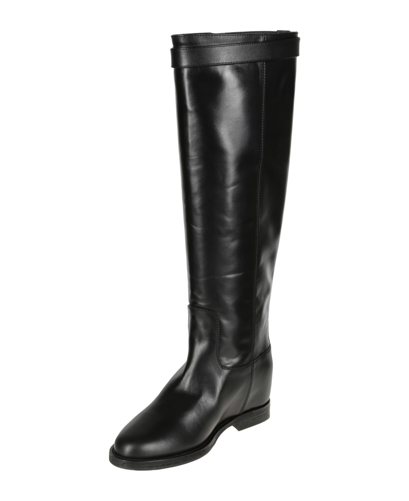 Via Roma 15 Boots - Black