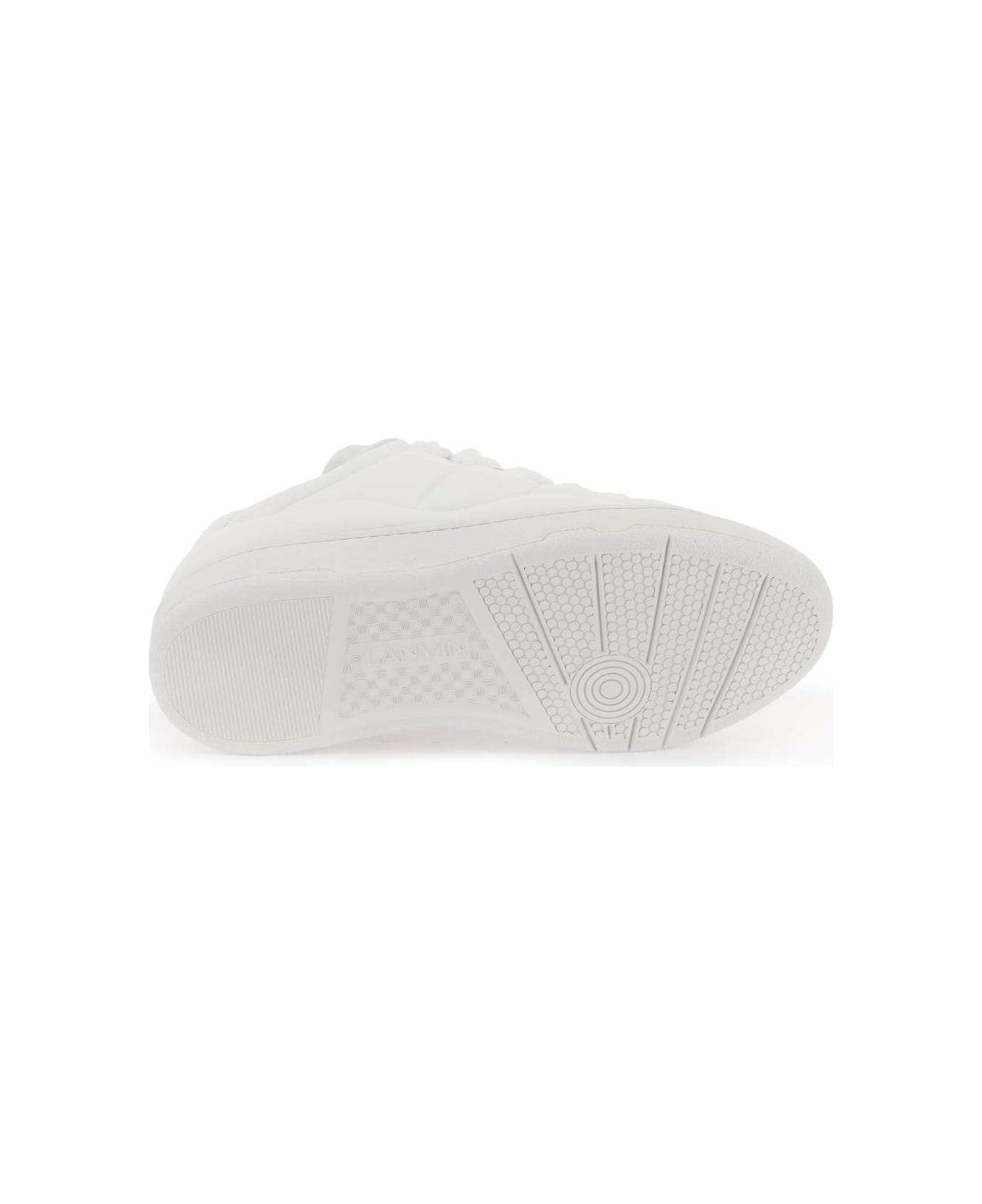 Lanvin Curb Xl Low Top Sneakers - WHITEWHITE