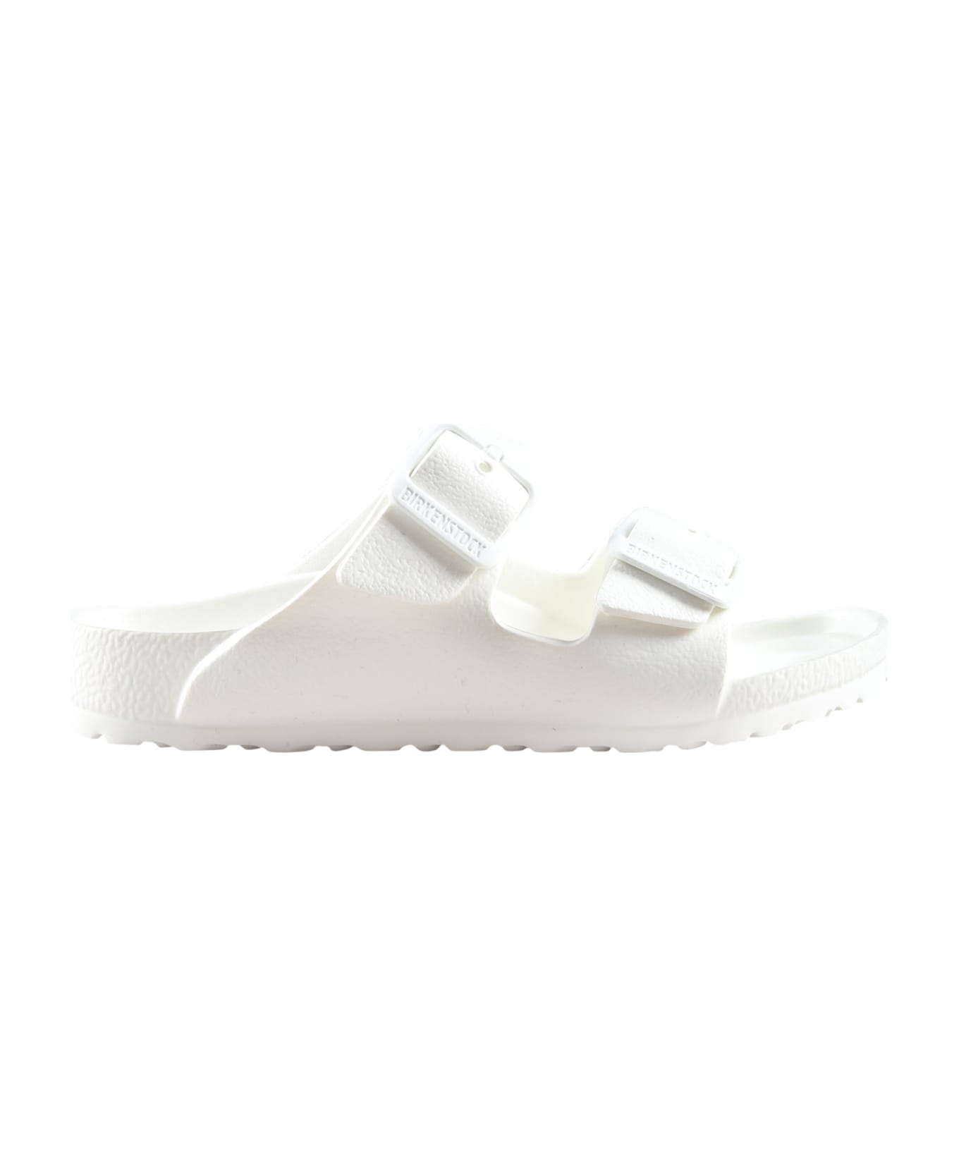 Birkenstock White Sandals "arizona Eva Kids" For Kids With Logo - White