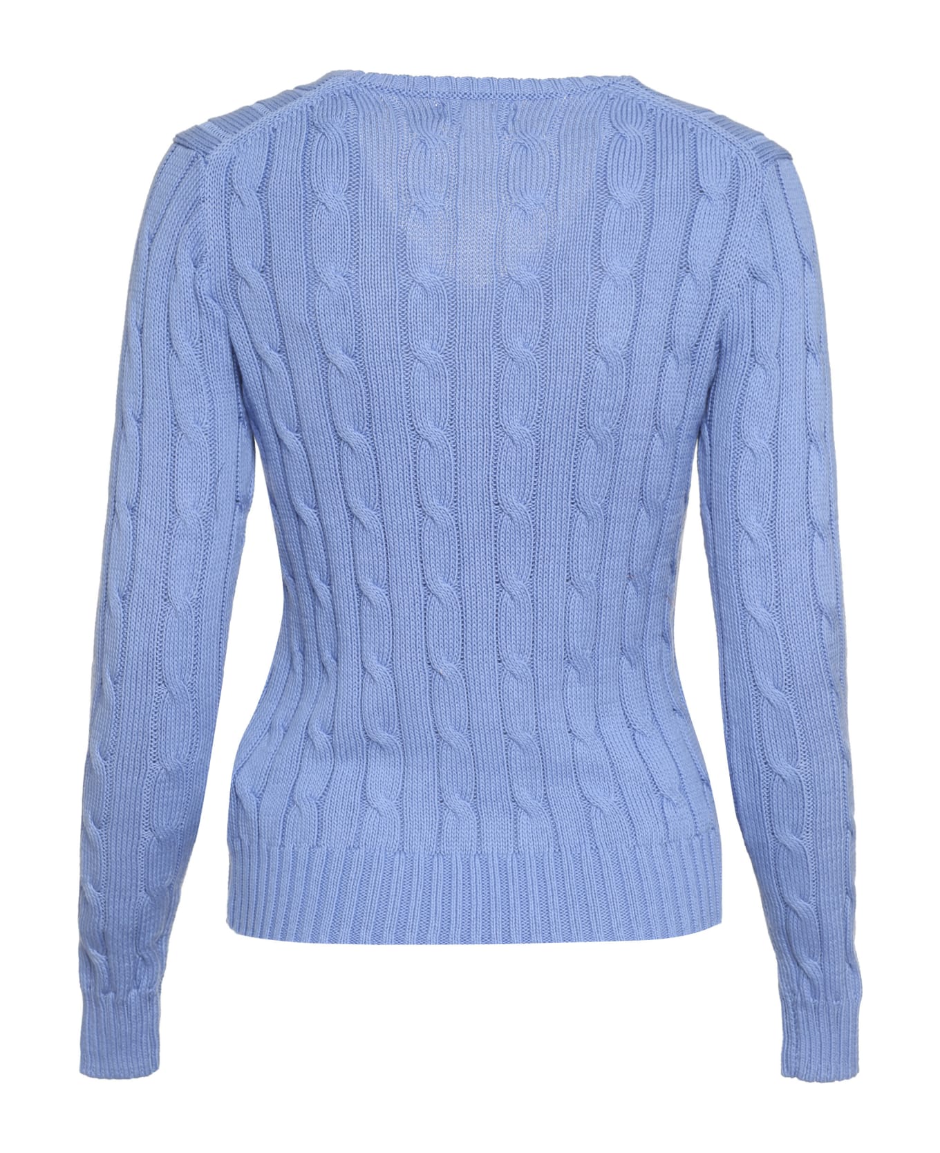 Ralph Lauren Cable Knit Sweater - Blue