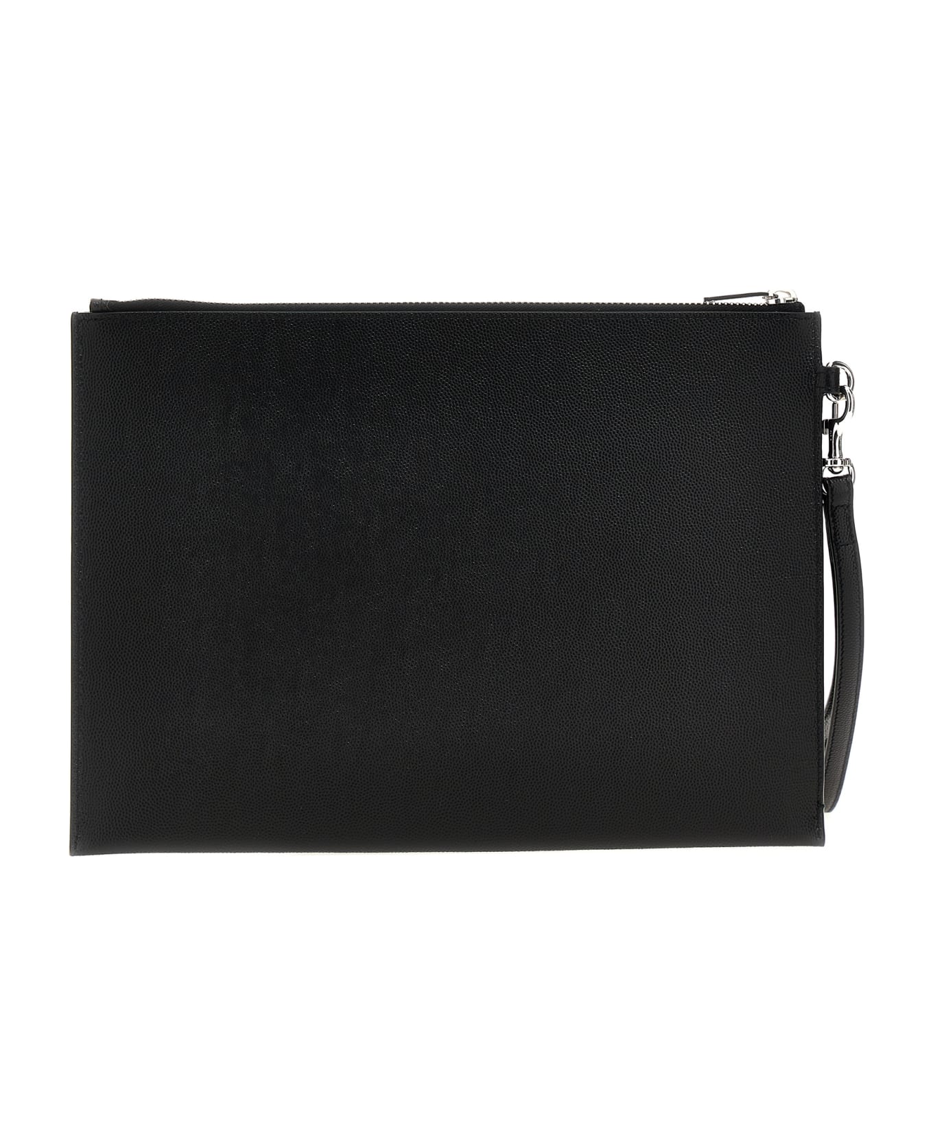 Saint Laurent Logo I-pad Holder - Black  