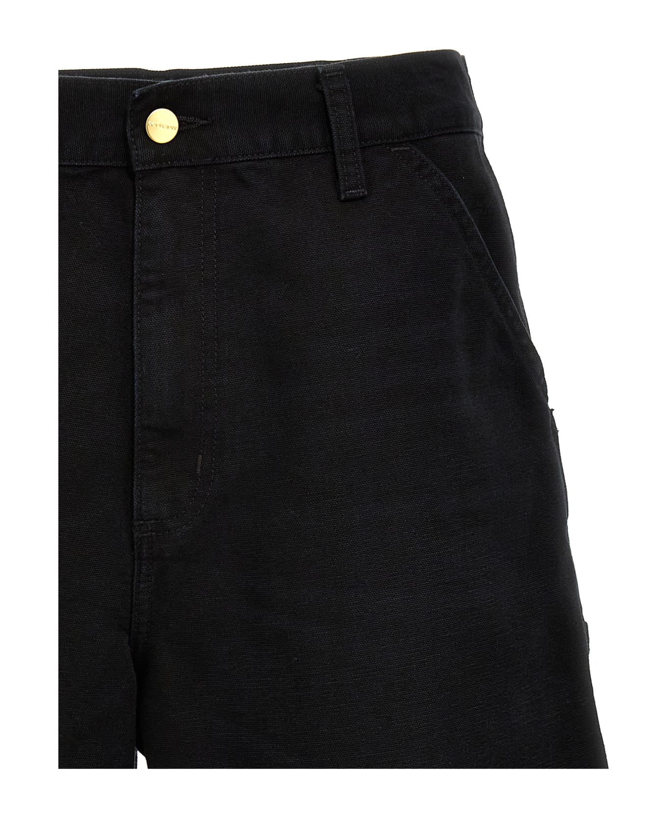Carhartt 'single Knee' Bermuda Shorts - Black  