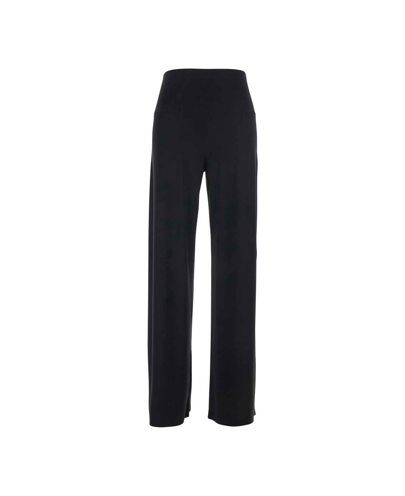Norma Kamali Straight Pants - Black