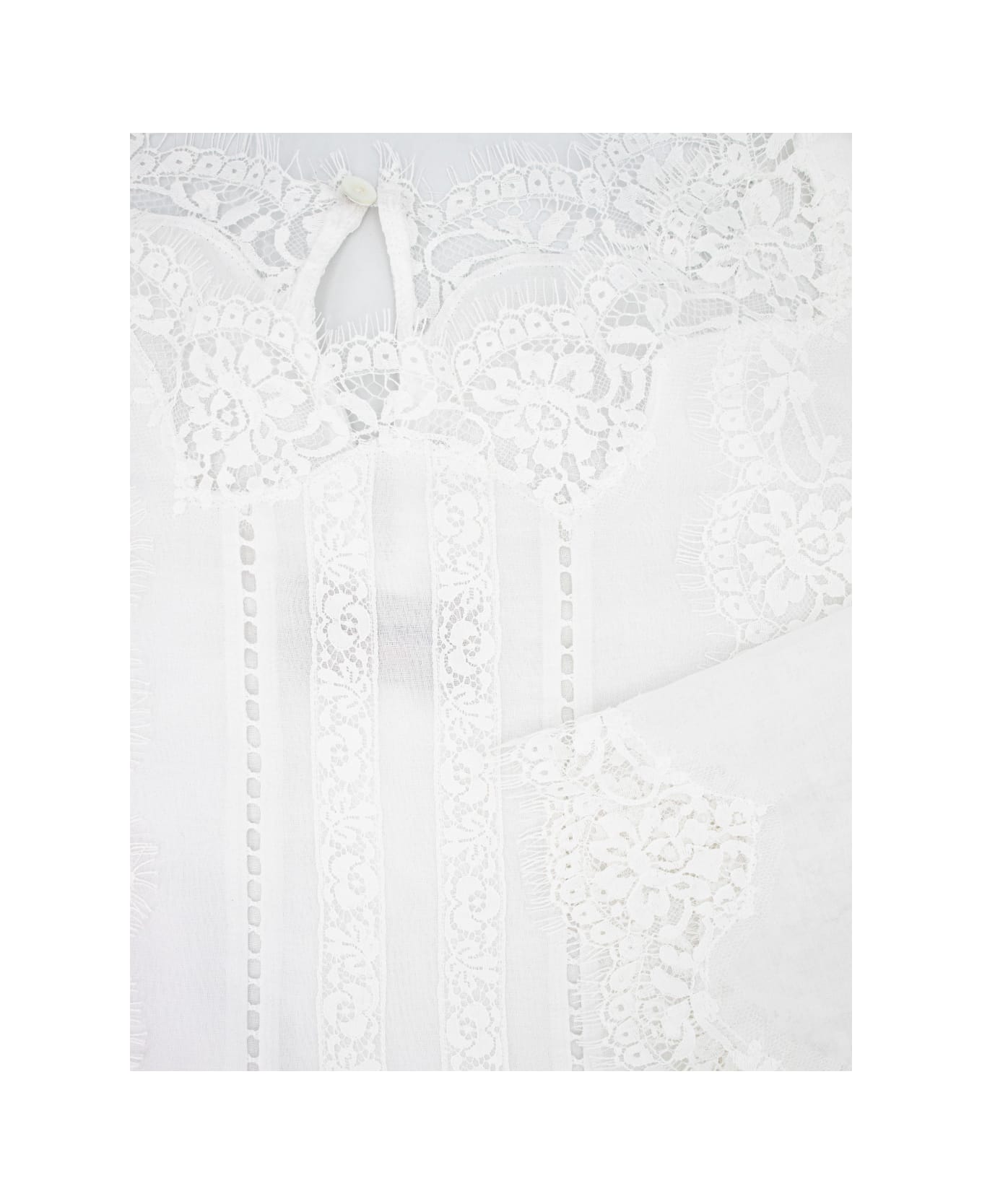 Ermanno Firenze Dress - WHITE ワンピース＆ドレス