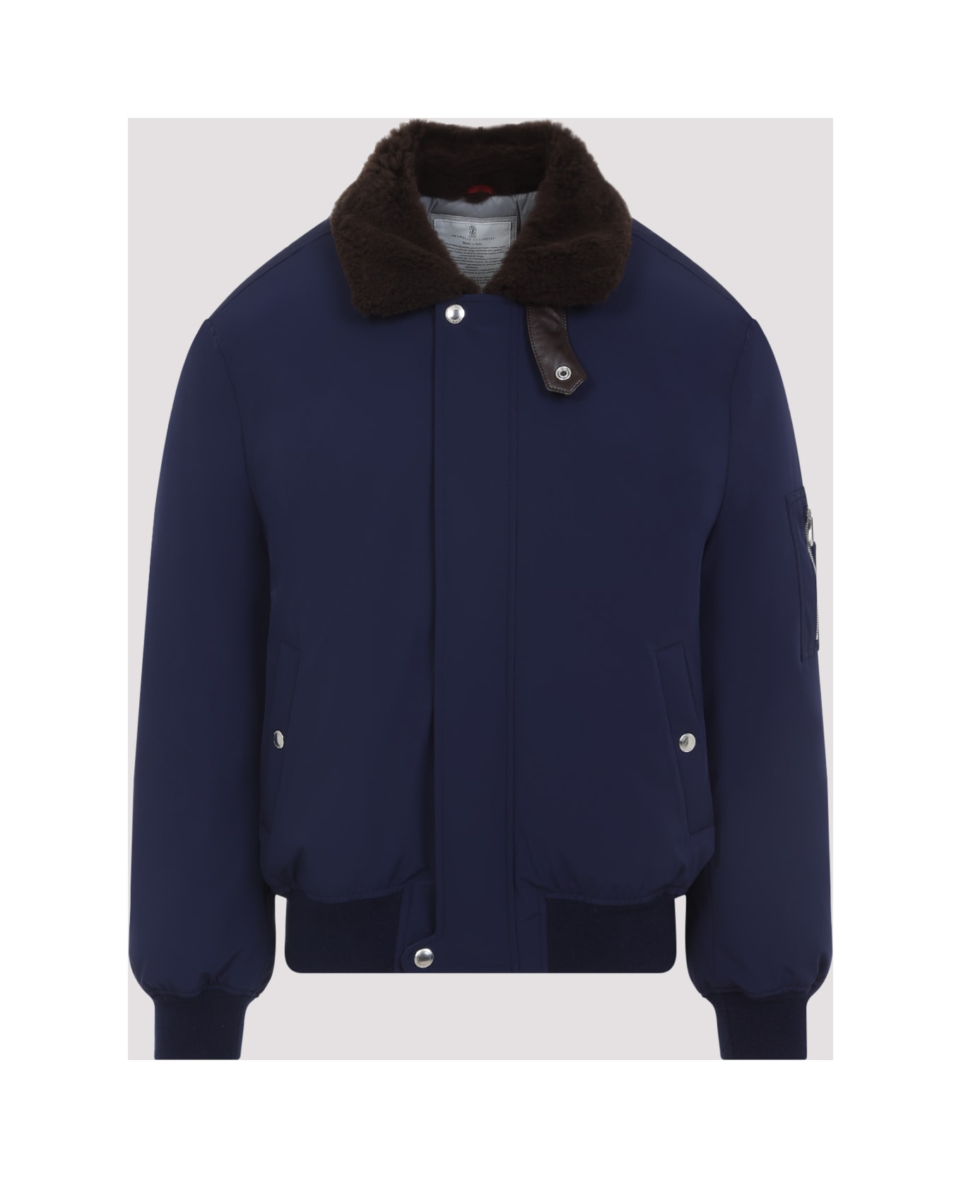 Brunello Cucinelli Nylon Down Jacket - Zaffiro