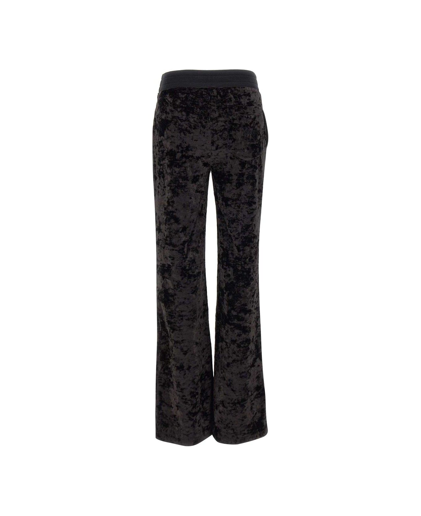 M05CH1N0 Jeans Jeans Mid-waisted Velvet Trousers