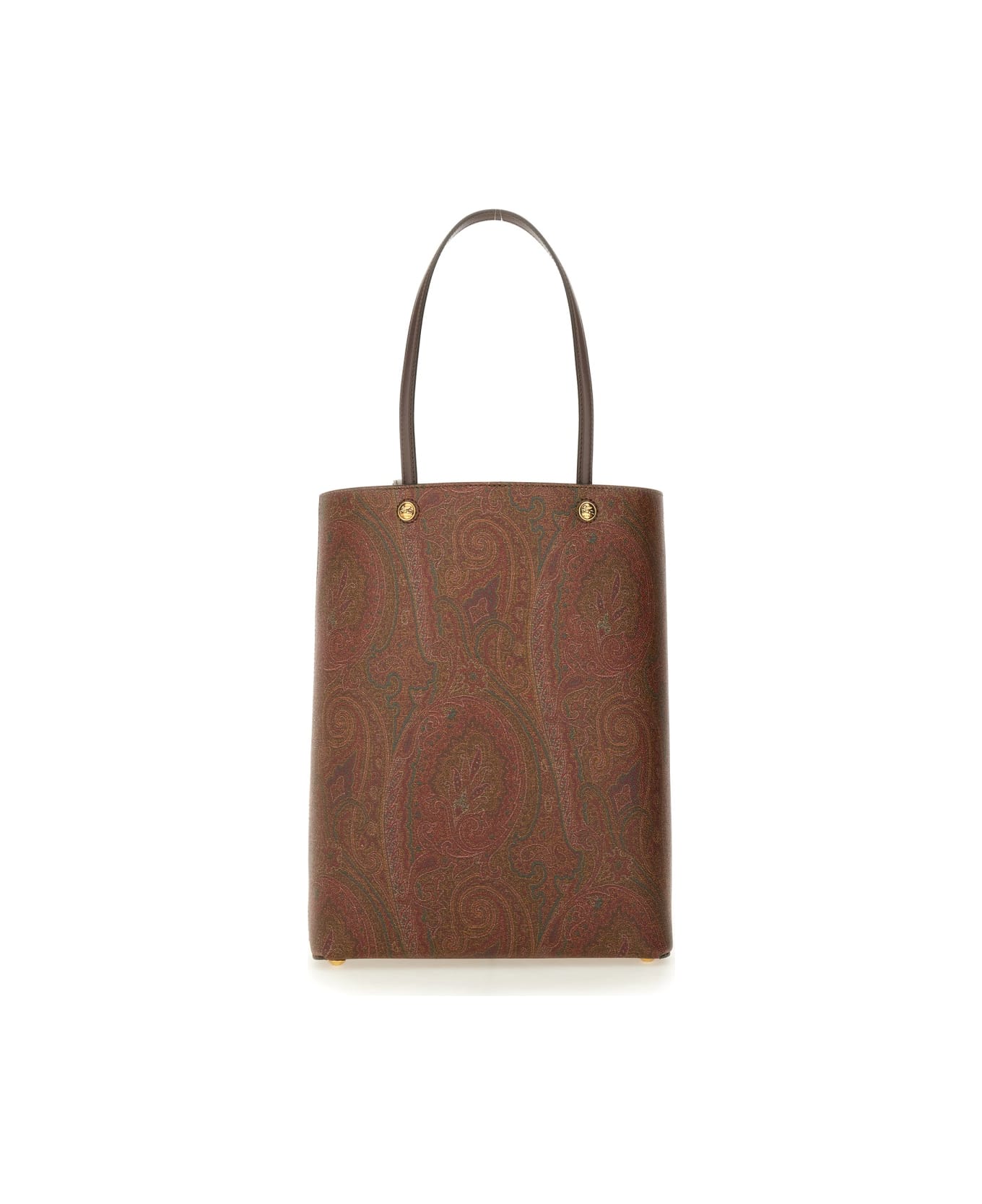 Etro Paisley Shopping Bag - BROWN