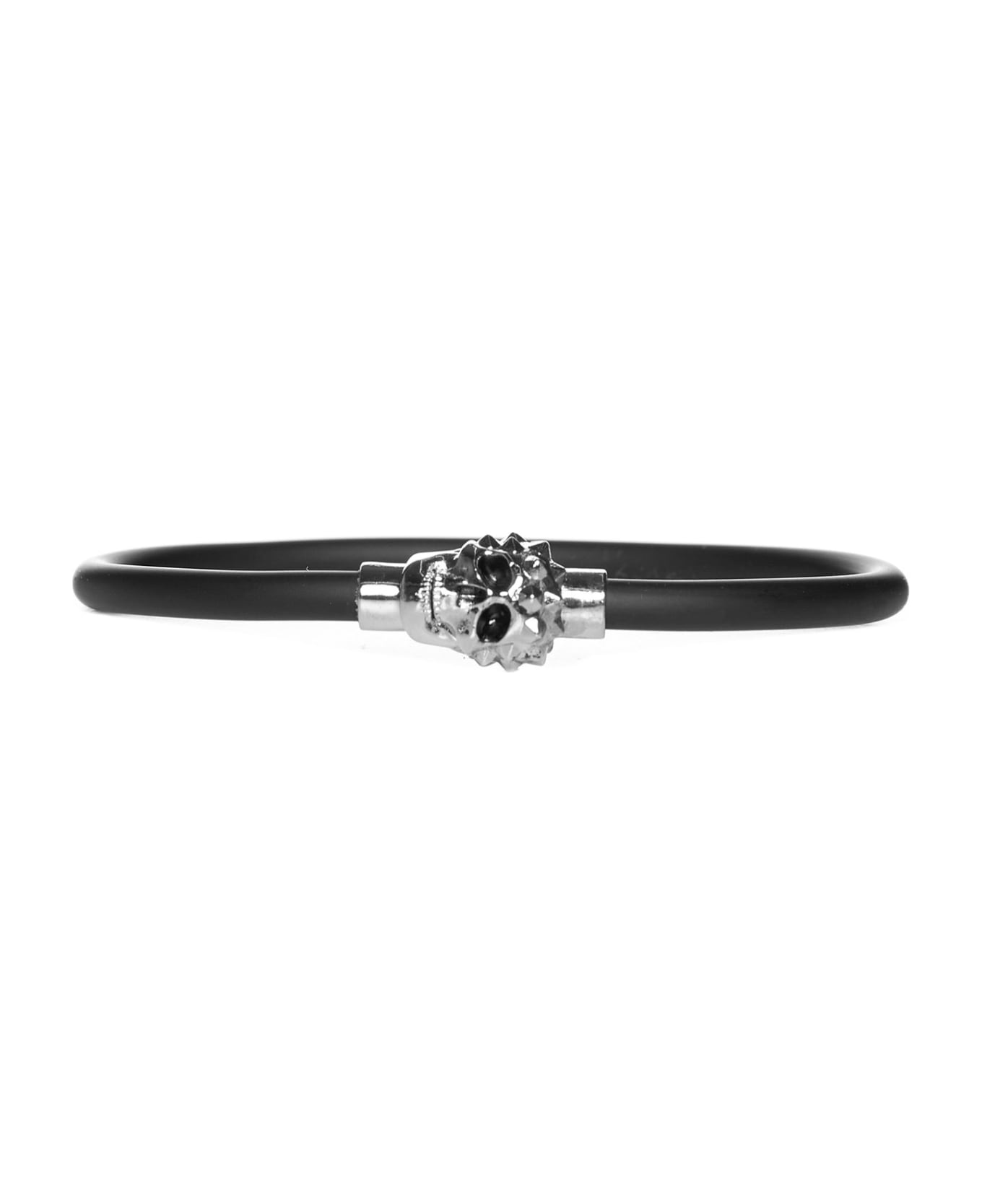 Alexander McQueen Crystal Skull Bracelet - Black