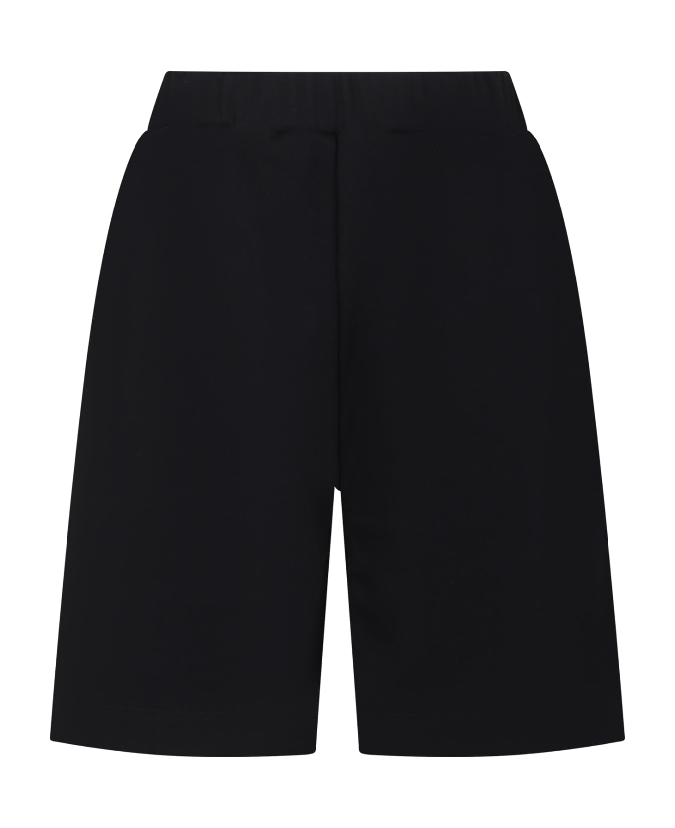 Marni Black Shorts For Kids With Logo - Black ボトムス