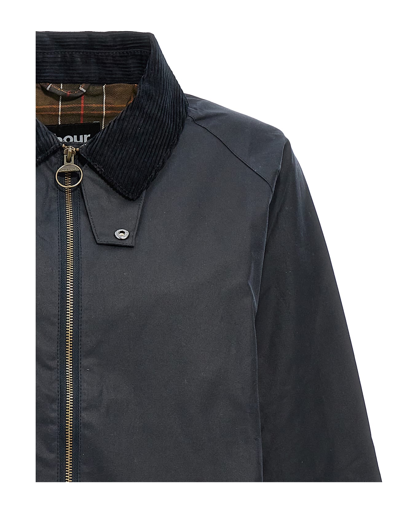 Barbour 'short Bedale' Jacket - Blue