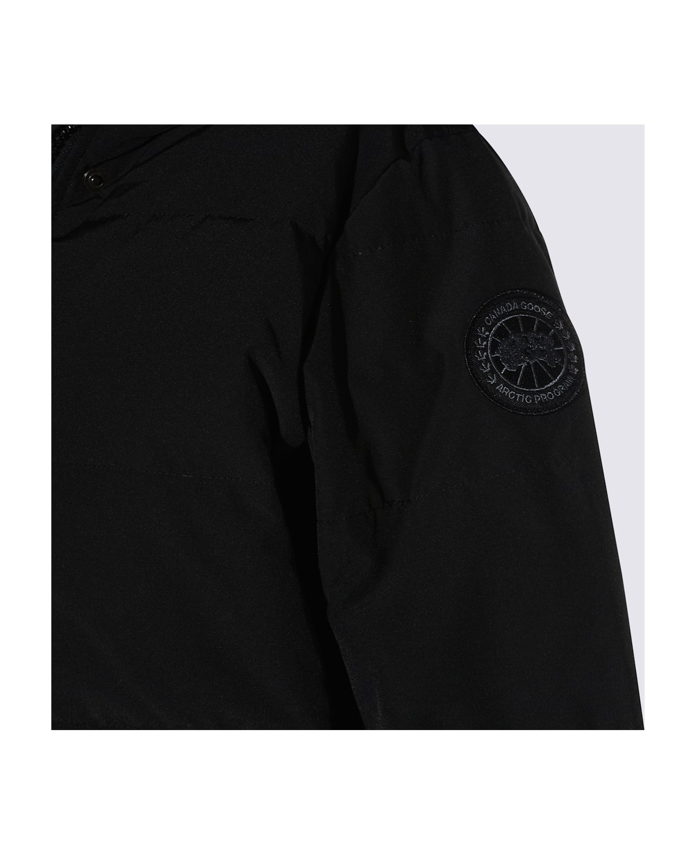 Canada Goose Black Parka Down Jacket - Black - Noir