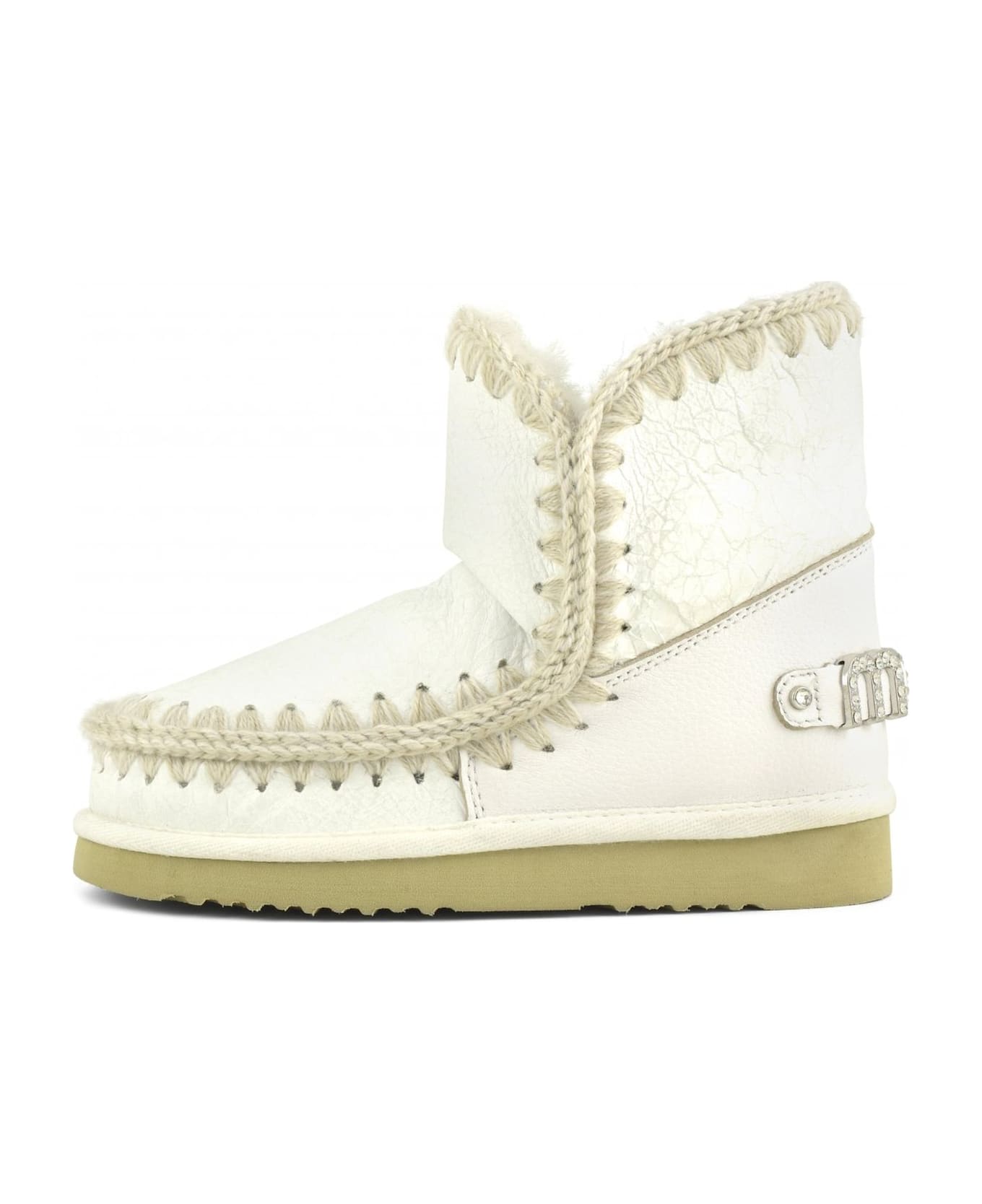 Mou White Sheepskin Eskimo 18 - White