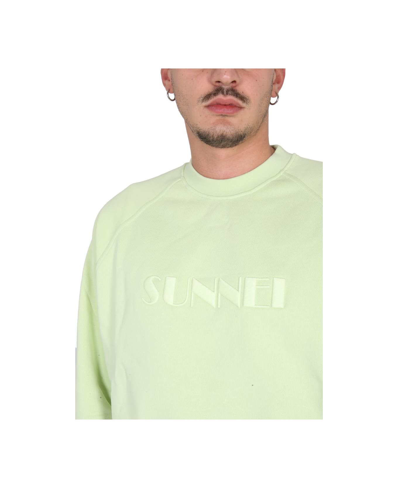 Sunnei Crewneck Sweatshirt - GREEN