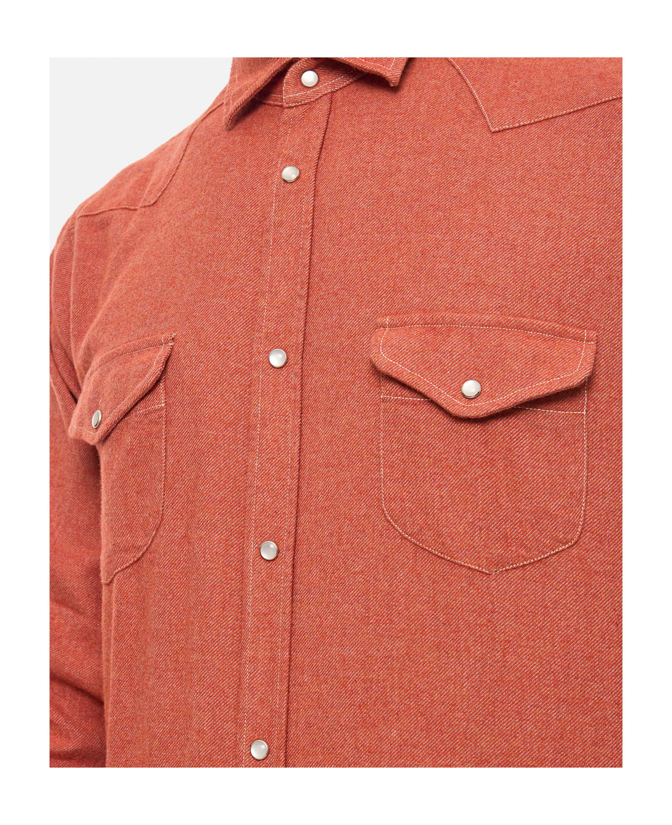 B.D. Baggies Cotton Shirt - Red
