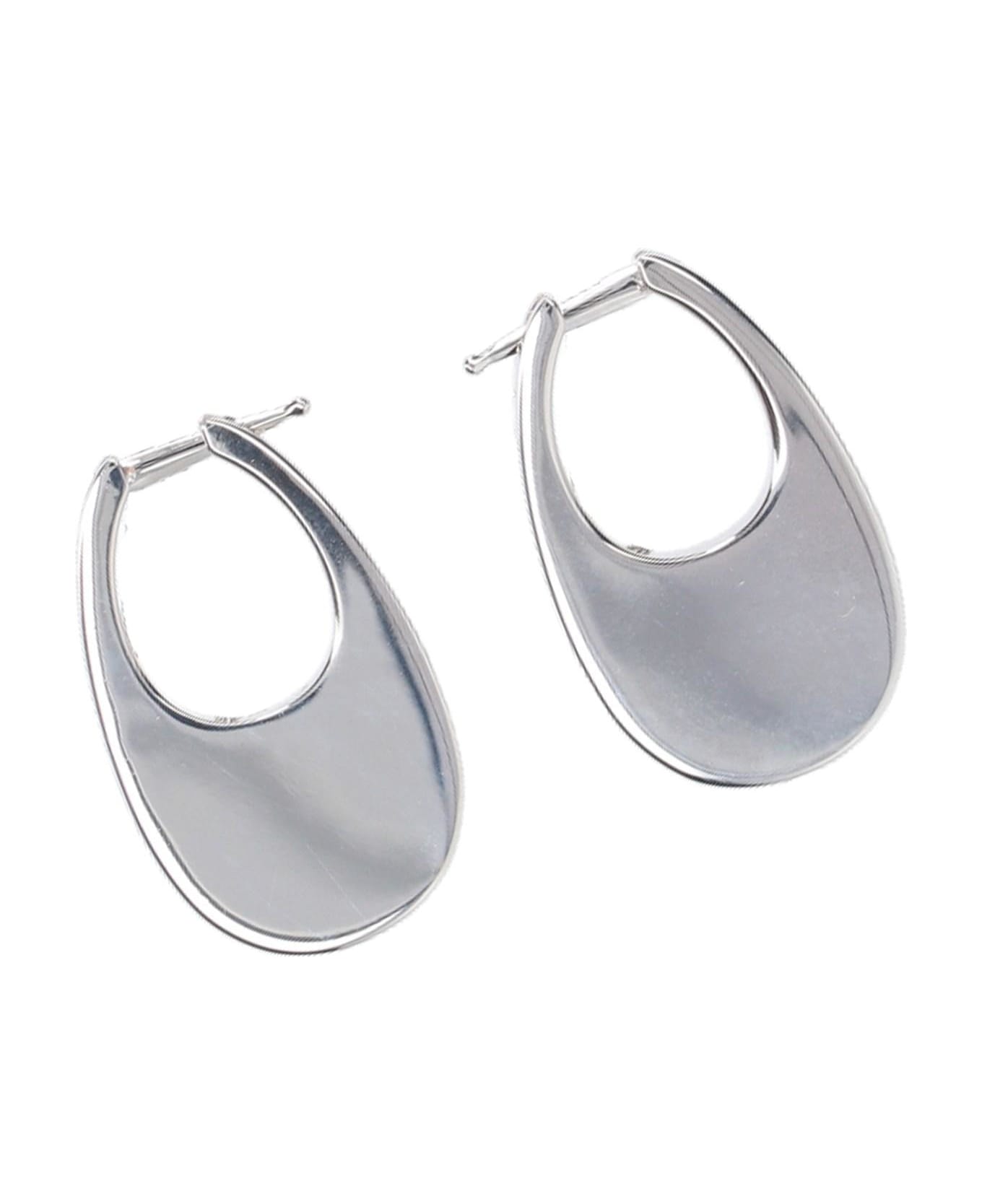 Coperni 'swipe' Medium Earrings - Silver