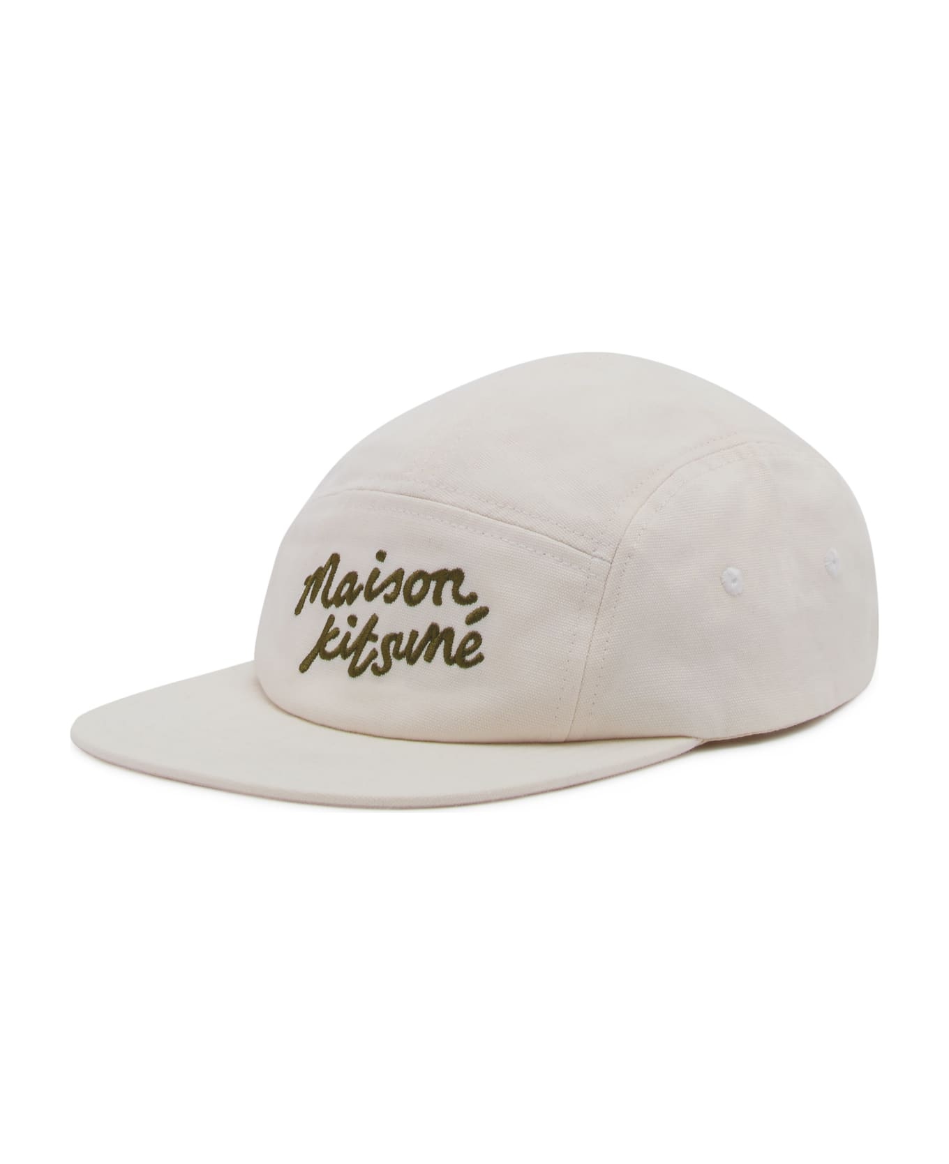 Maison Kitsuné Handwriting 5p Cap - Fresh Cotton 帽子