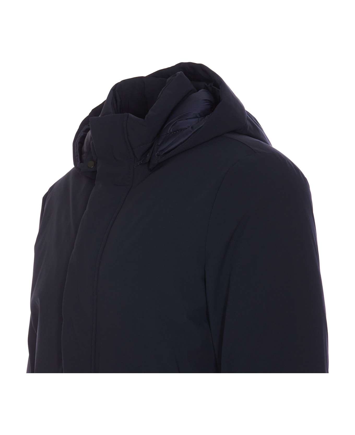Woolrich Stretch Heavy Jacket - MELTON BLUE