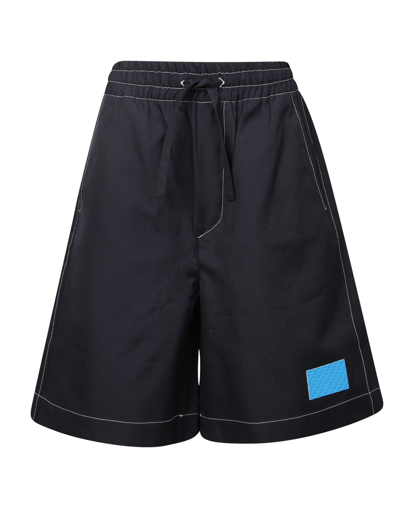Sunnei Elasticated Shorts - Blue