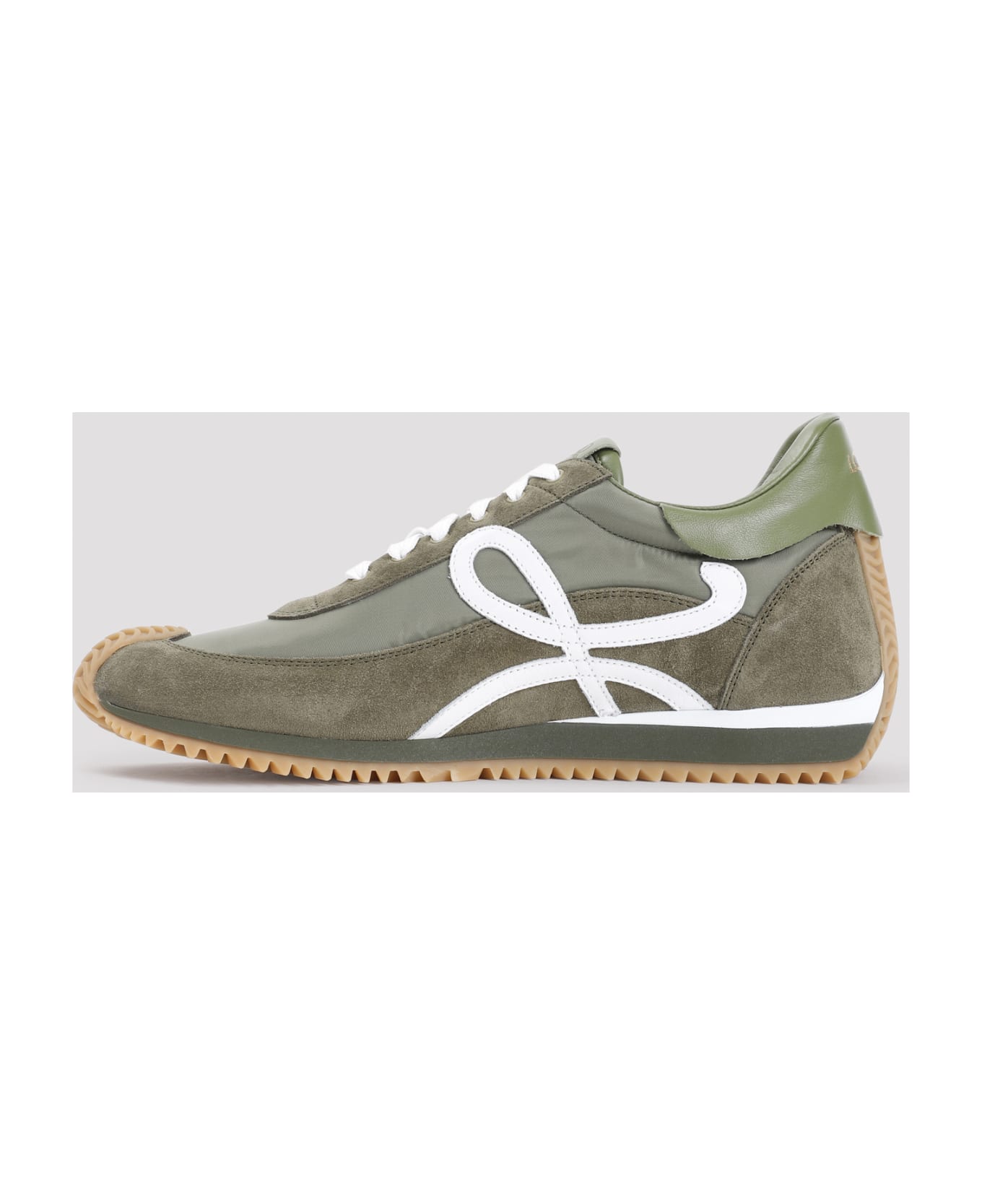 Loewe Flow Runner Sneakers - Olive White スニーカー