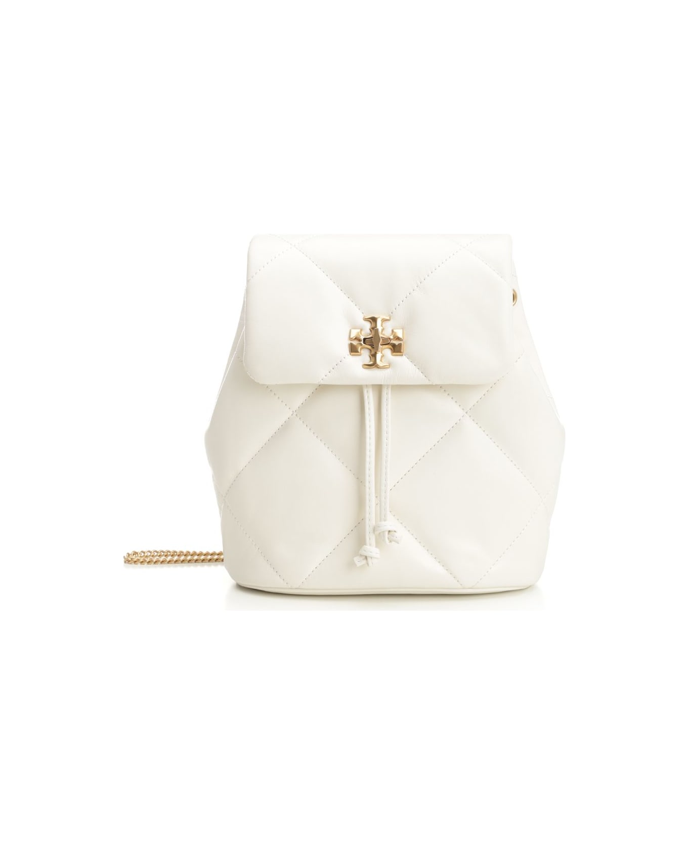 Tory Burch 
kira Diamond Quilt
 Mini Backpack - White