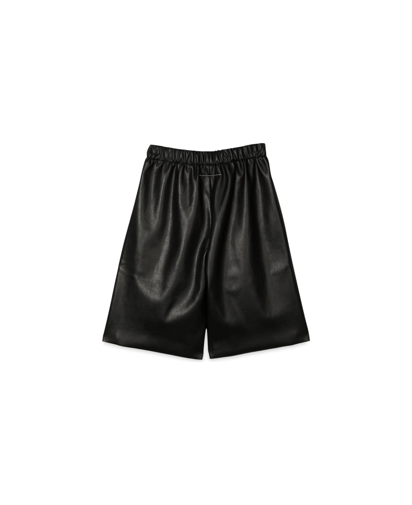 MM6 Maison Margiela Wide Bermuda - BLACK