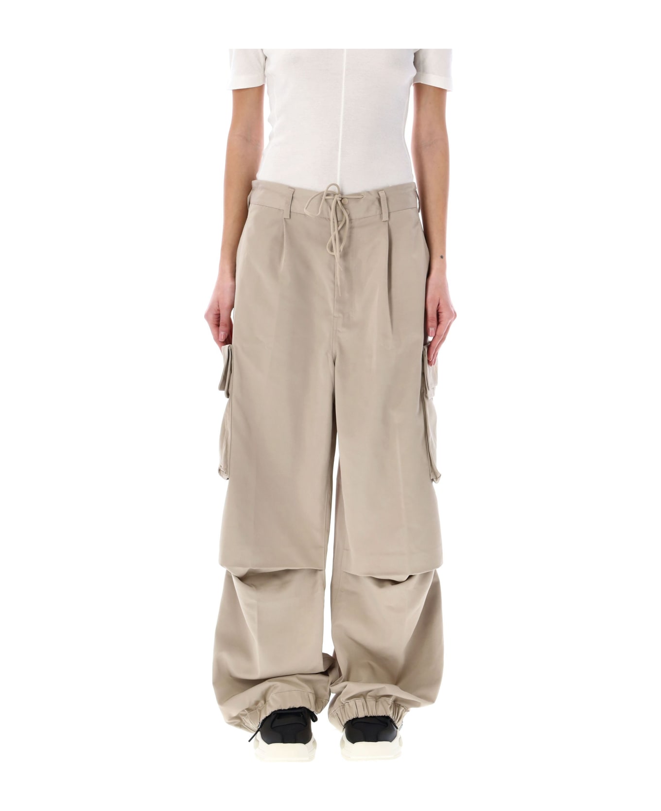 Y-3 Cargo Trousers - CLAY BROWN