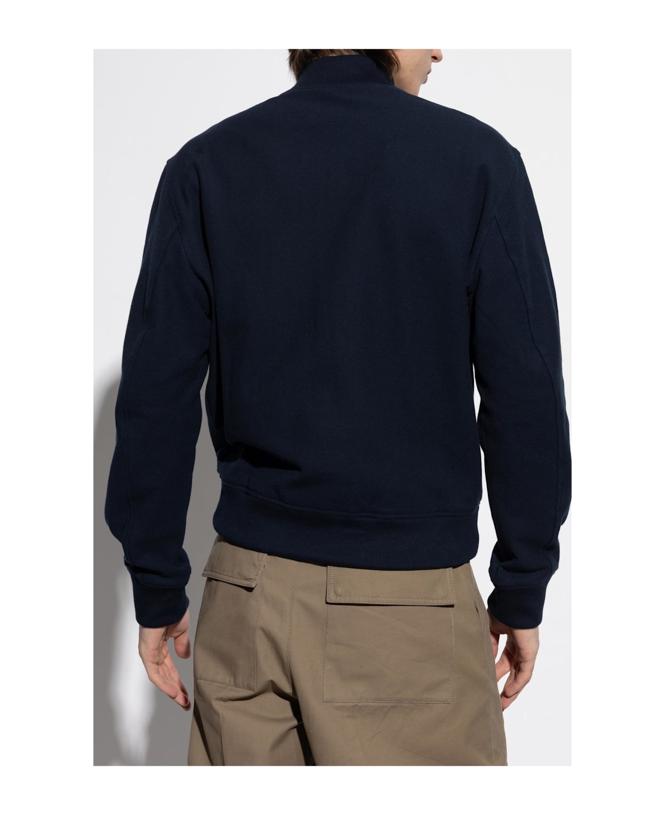 Etro Jacket With Logo - Blue
