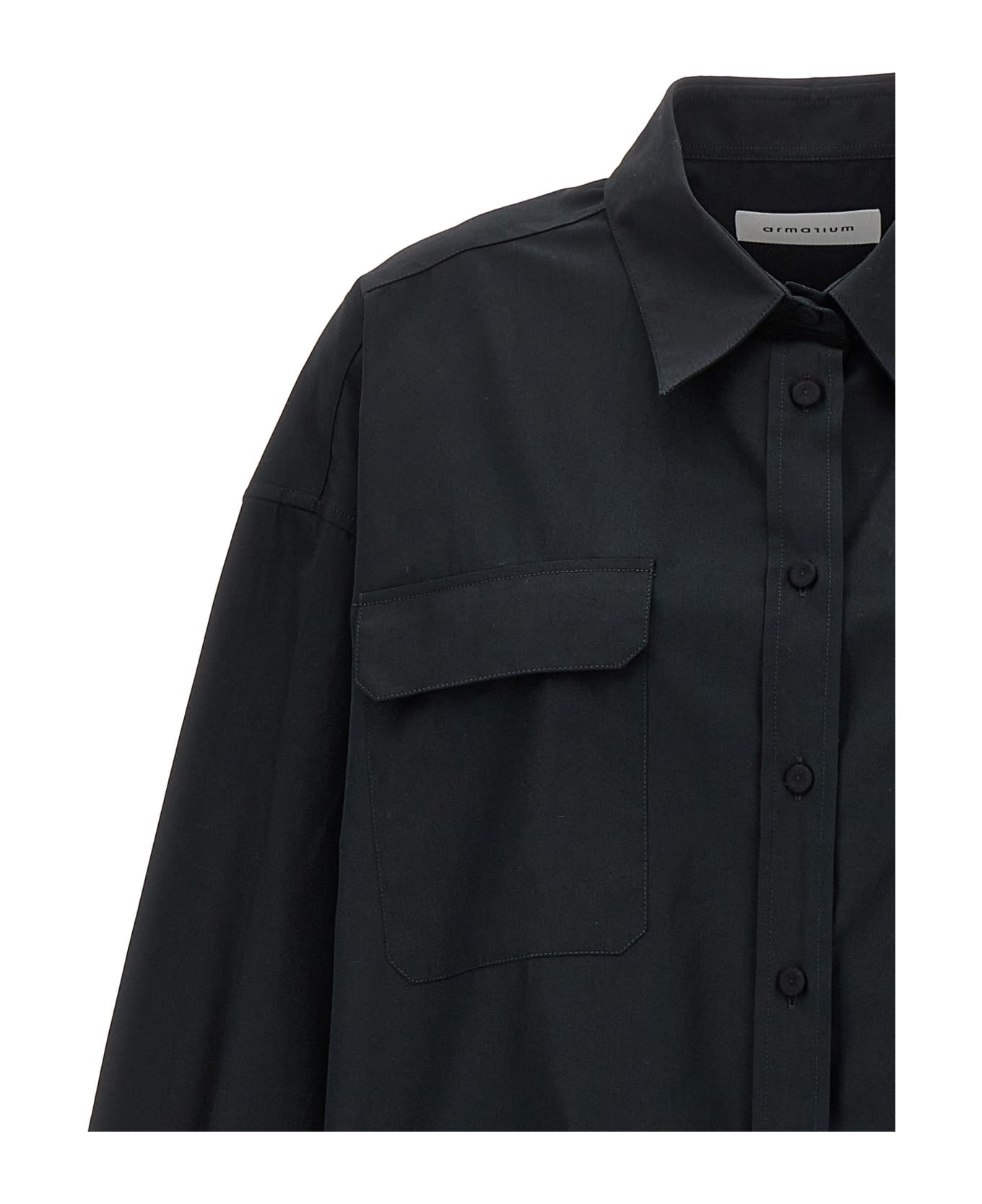 Armarium 'leo Pocket' Shirt - Black  