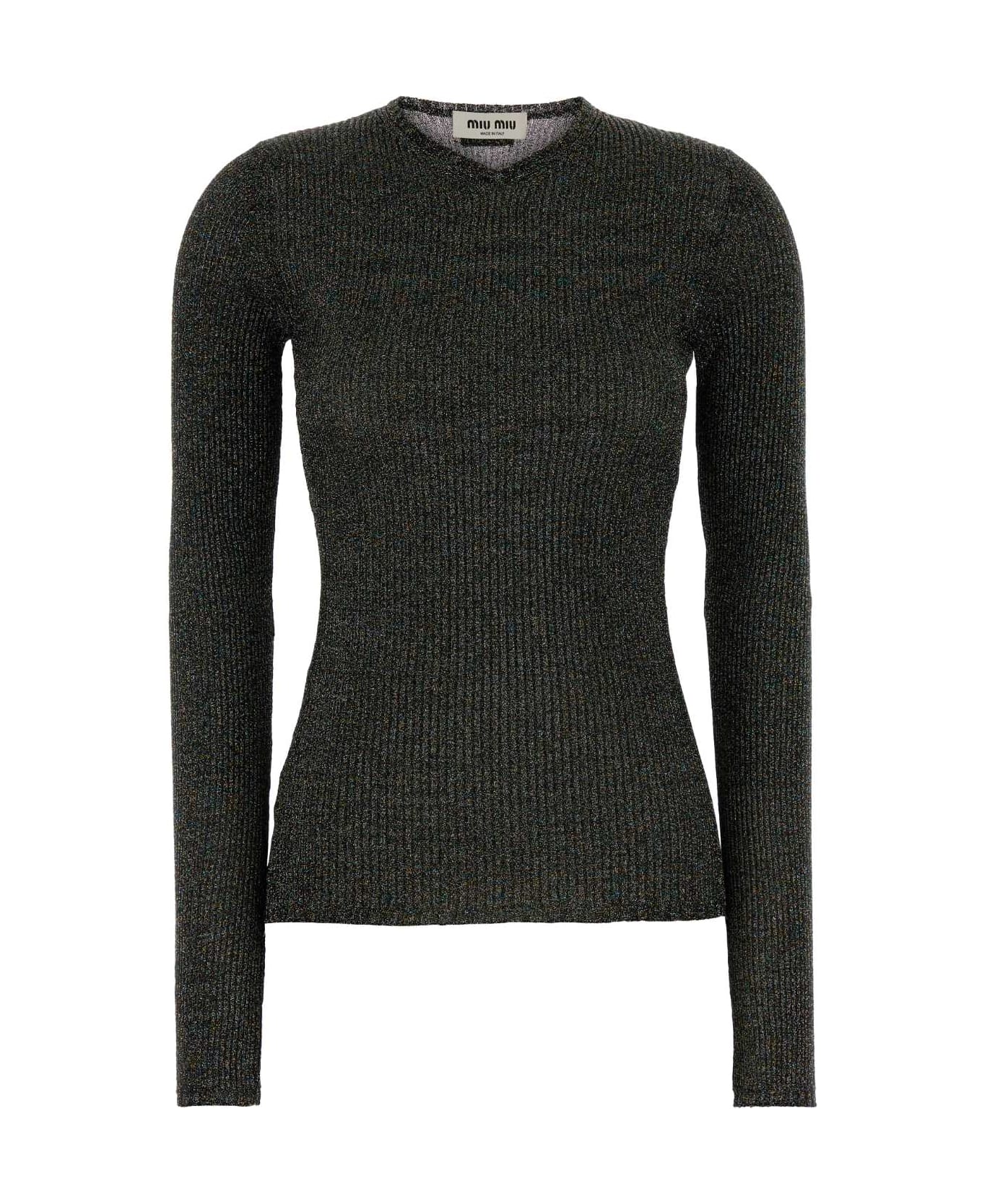 Miu Miu Multicolor Viscose Blend Top - IRIDE