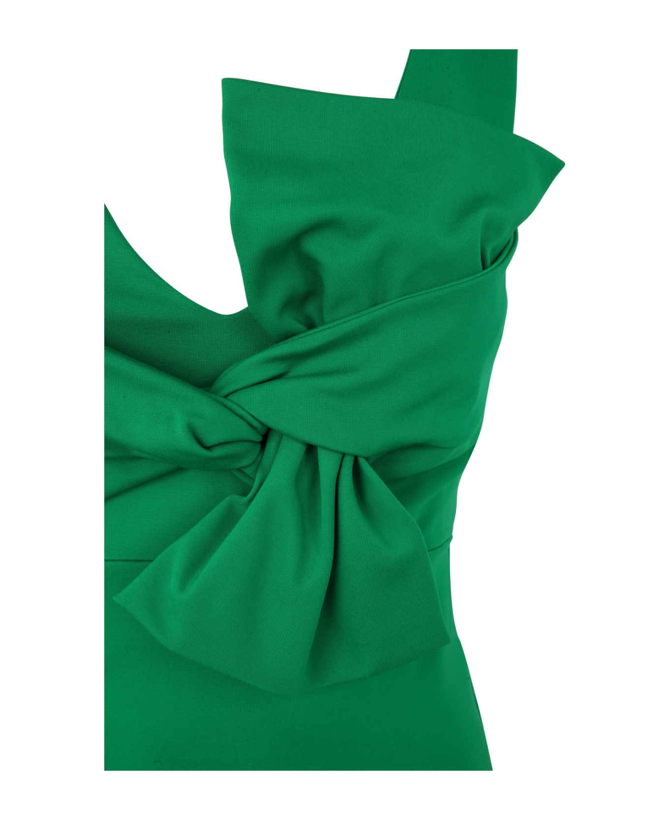 Parosh Punto Milano Dress - Emerald Green