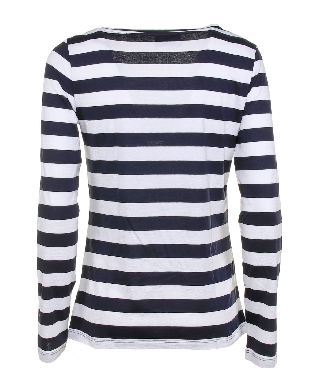 Peuterey Striped Sweater - BIANCO BLU
