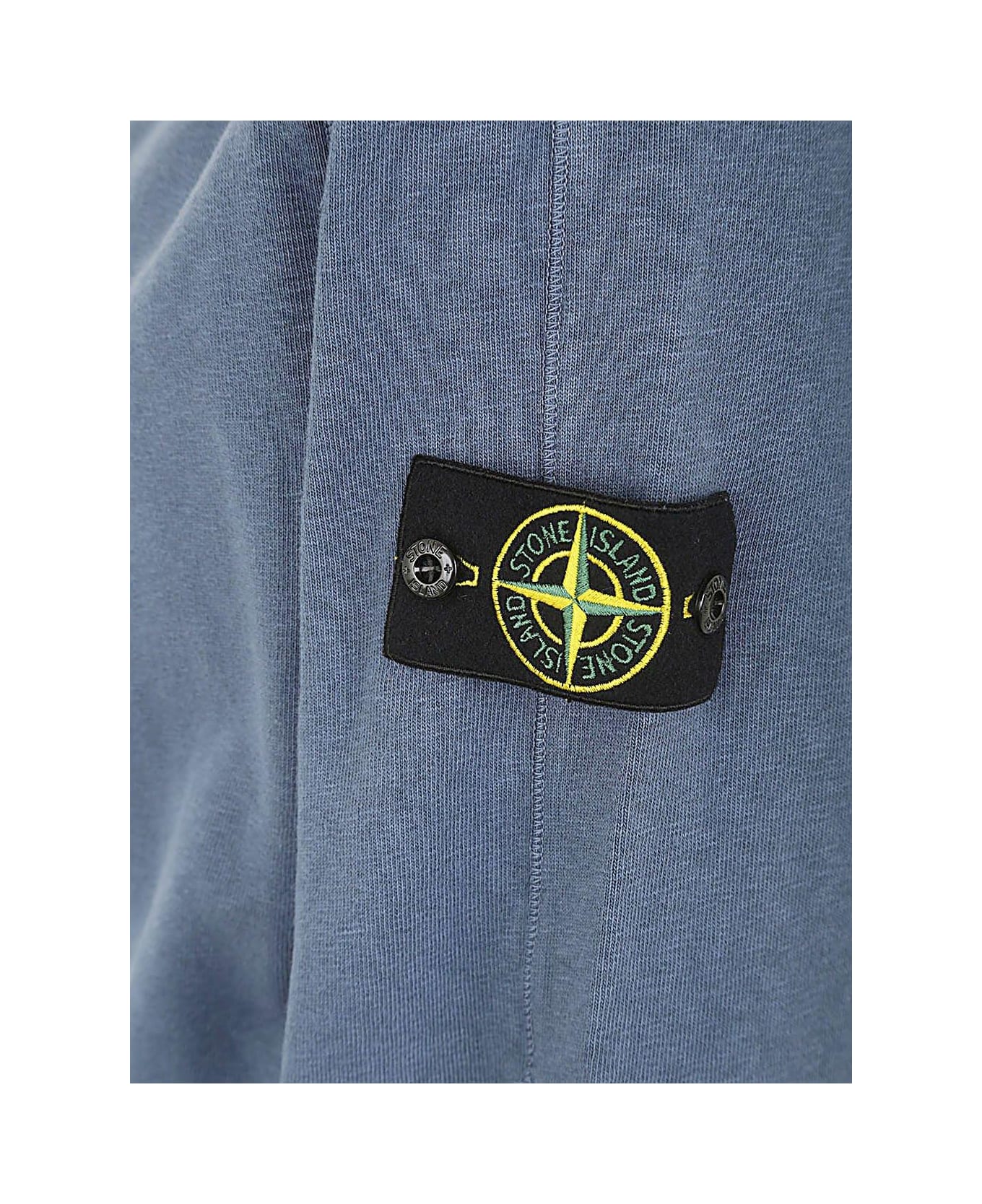 Stone Island Compass-badge High-neck Zipped Sweatshirt フリース
