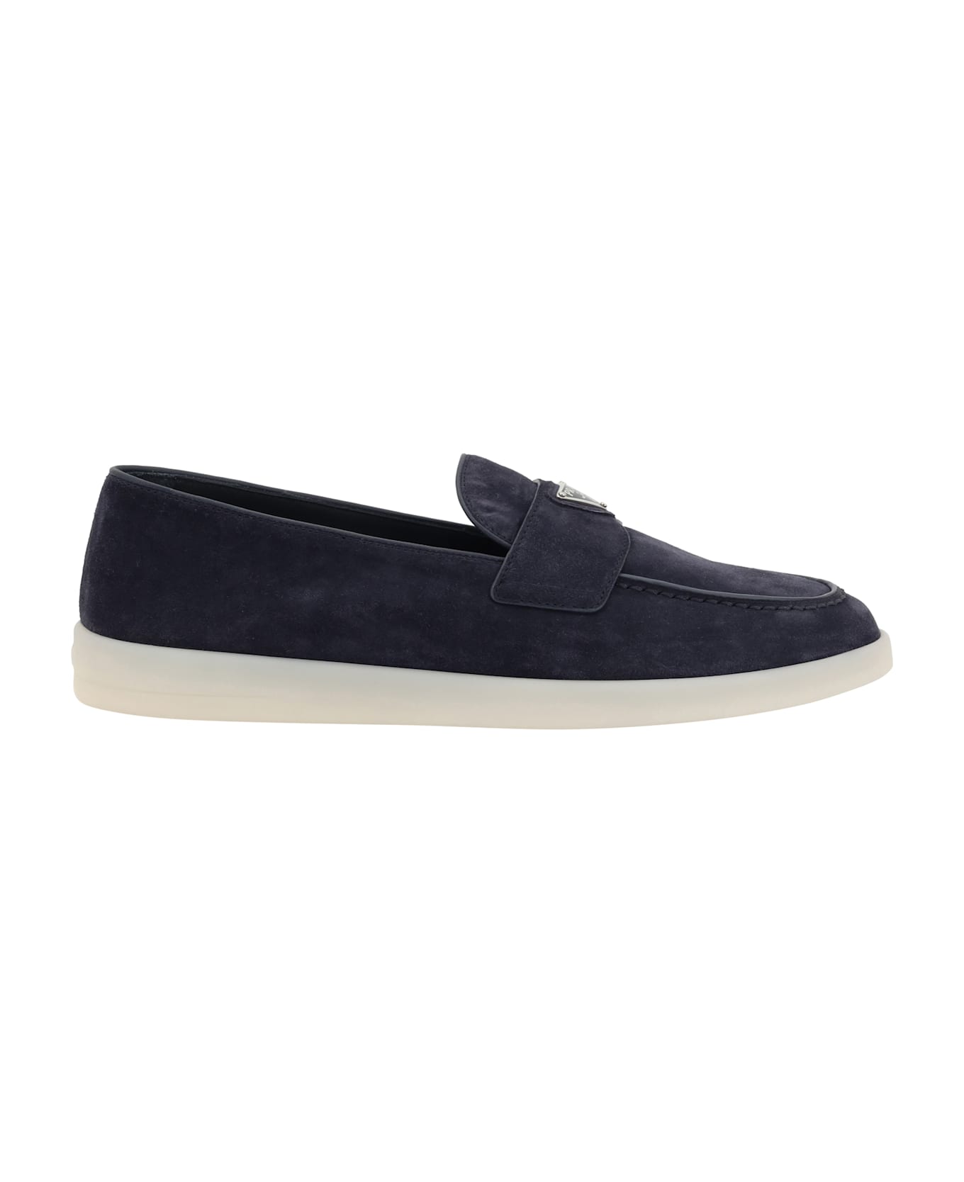 Prada Suede Loafers - Bleu
