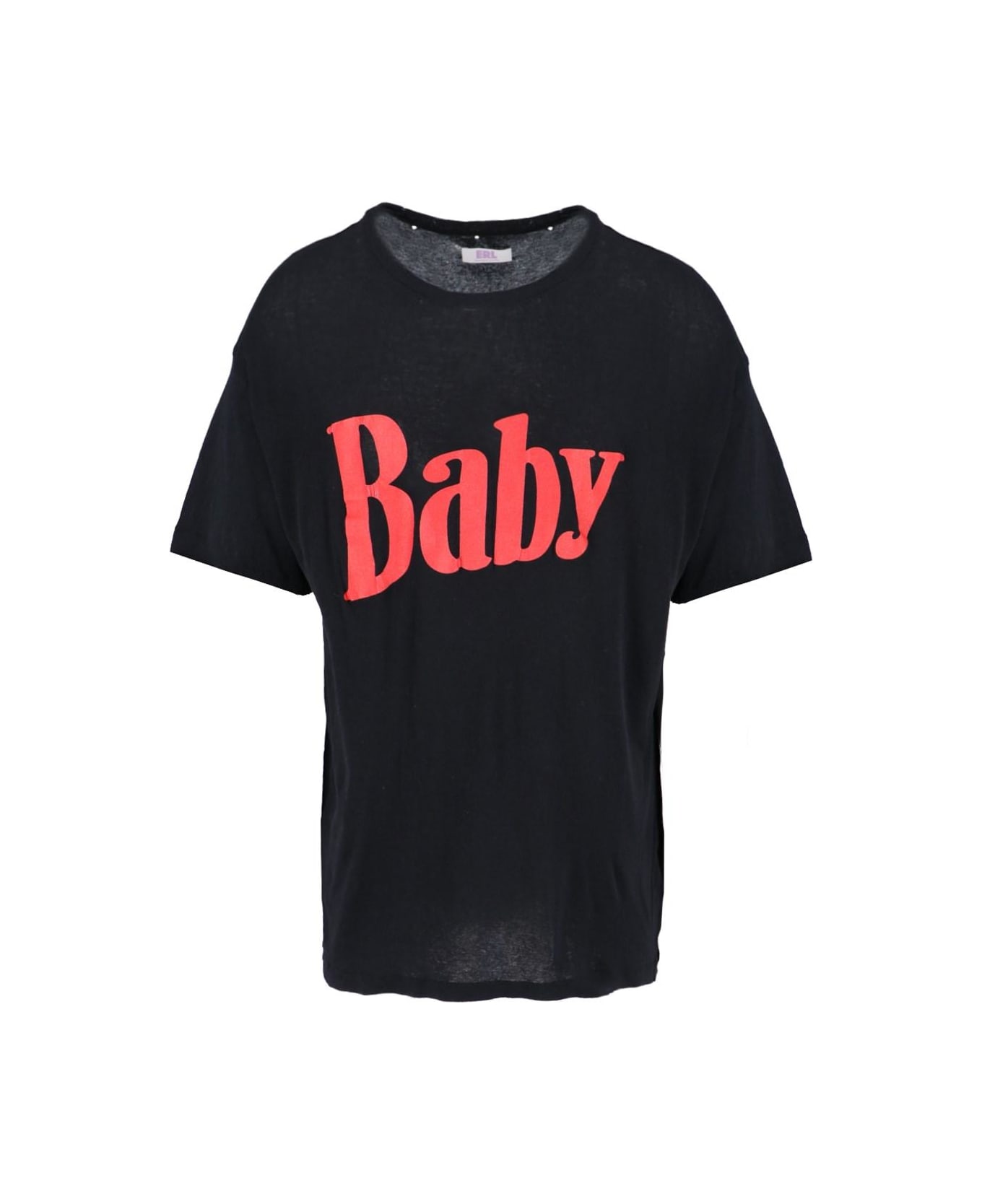 ERL 'baby' T-shirt - Faded Black