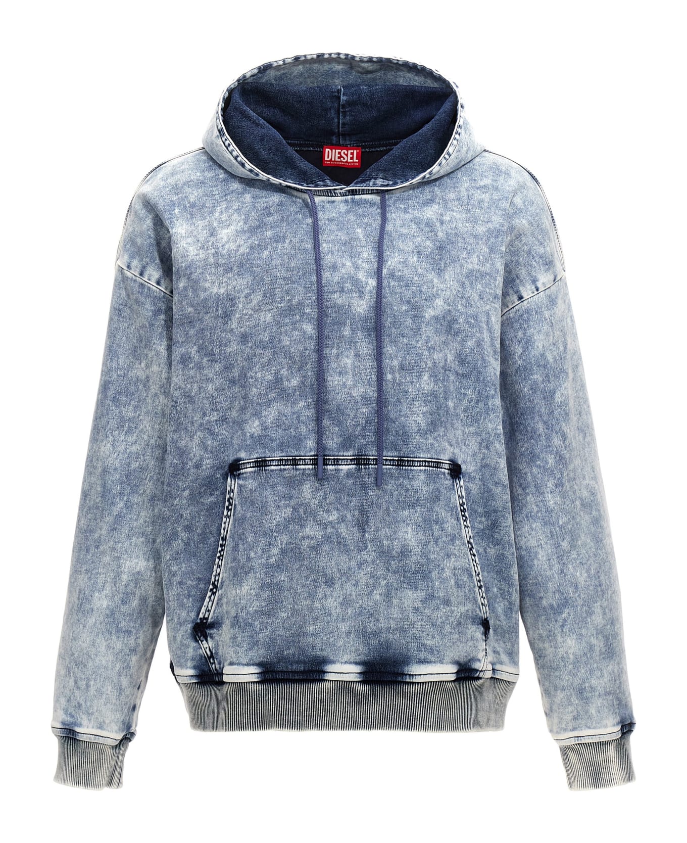 Diesel 'd-um-rib-s2 Track' Hoodie