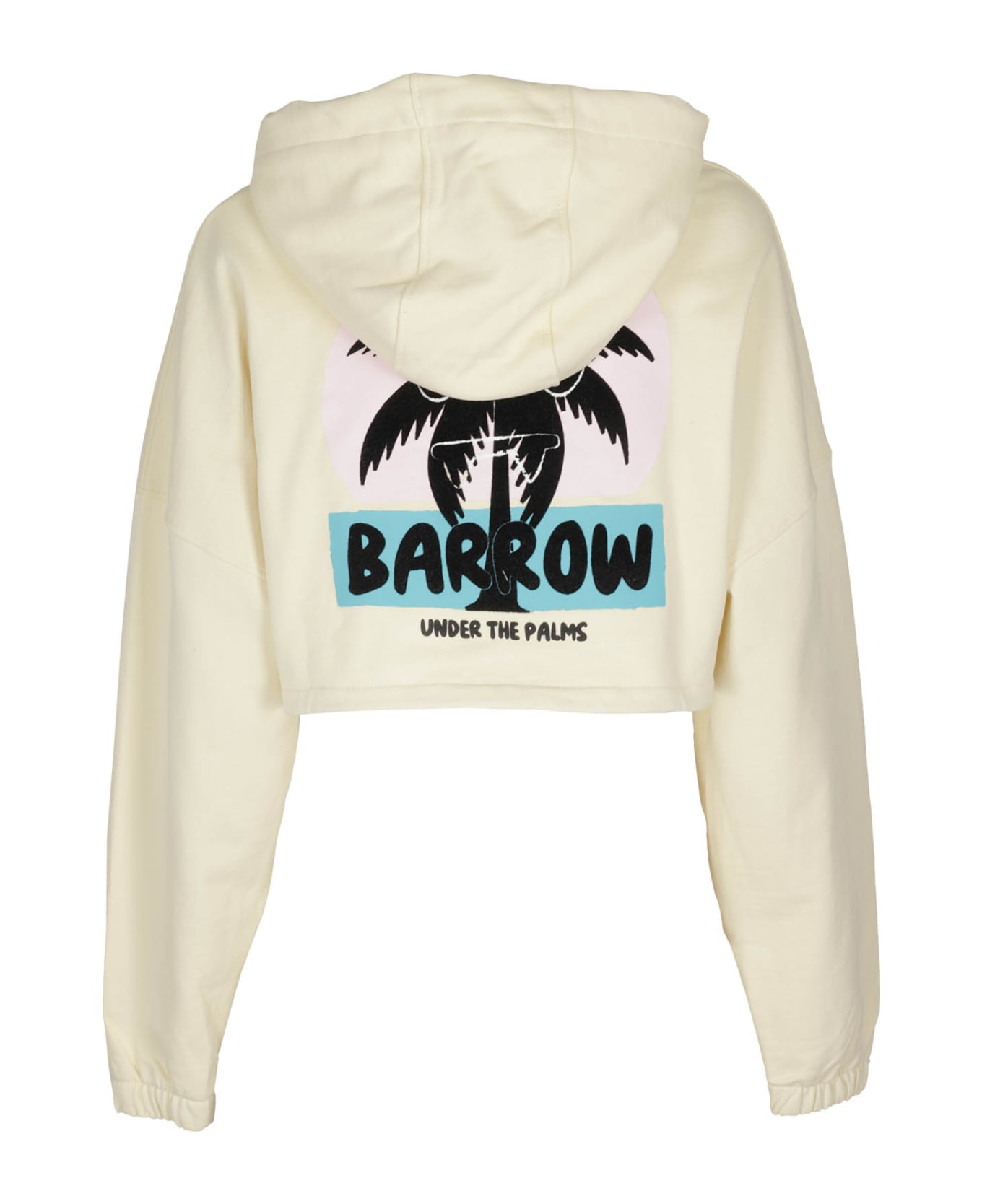 Barrow Cropped Hoodie - Butter フリース